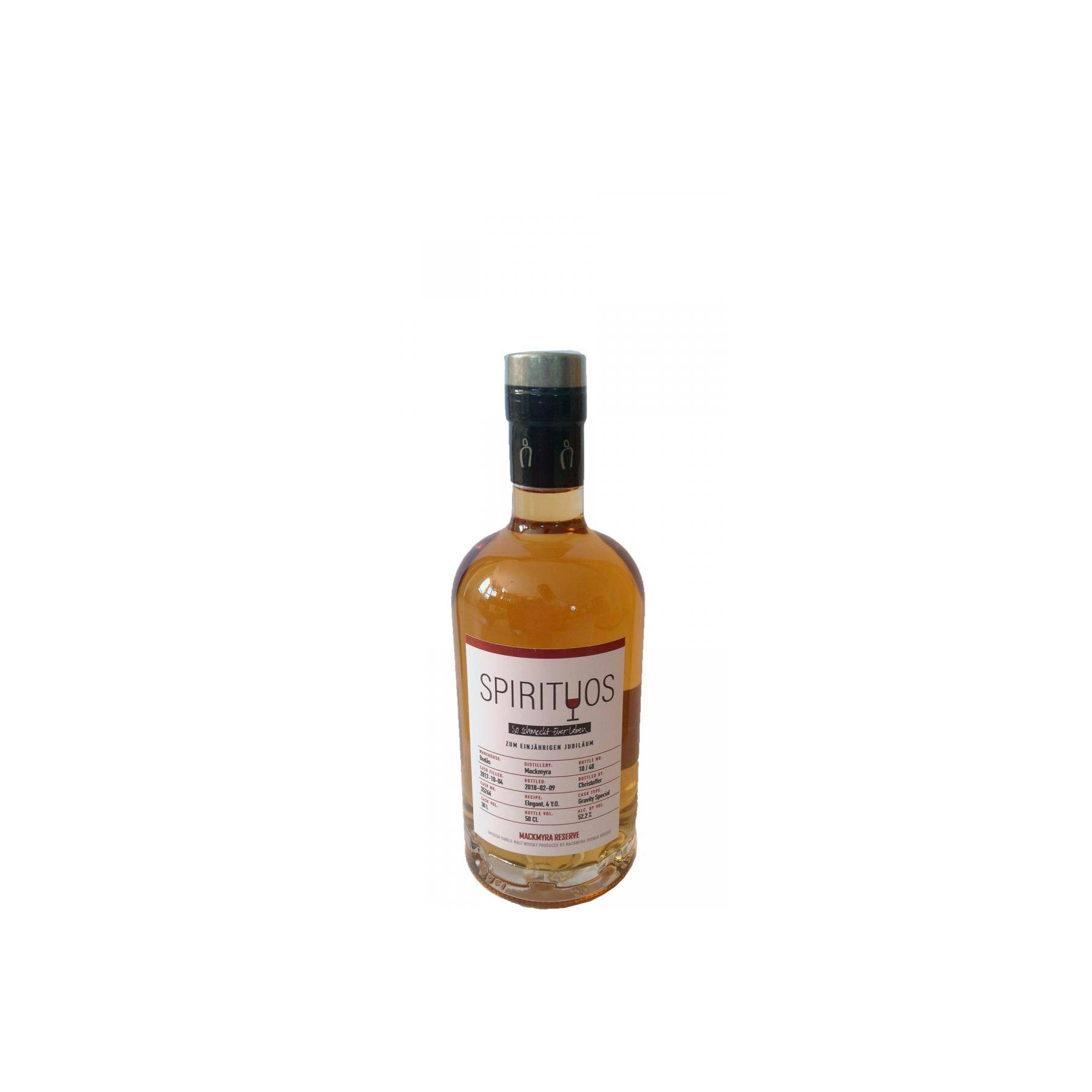 Mackmyra 2017 4 Years Spirit Whisky