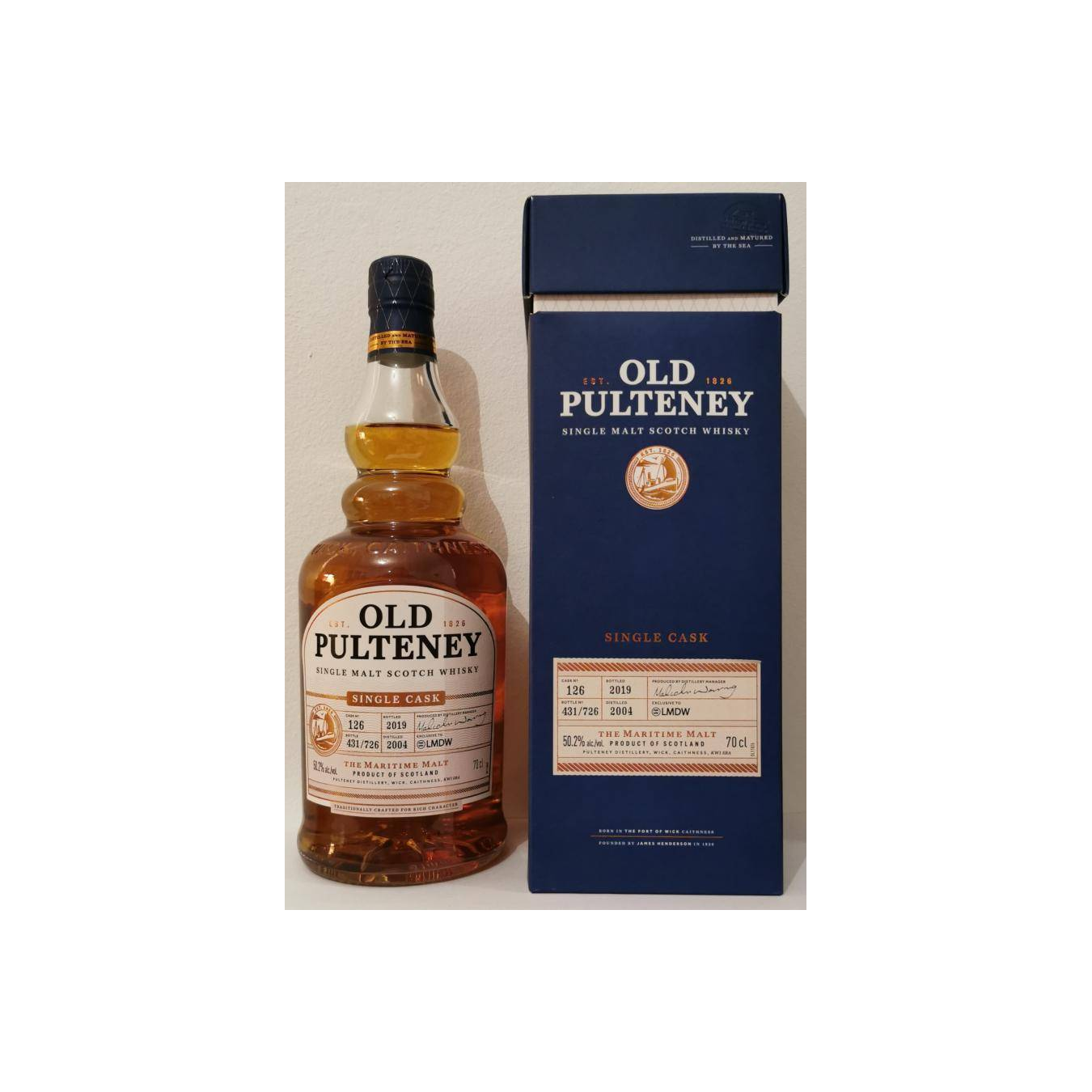 Old Pulteney Single Cask 2004 15 Years Single Malt Whisky 2