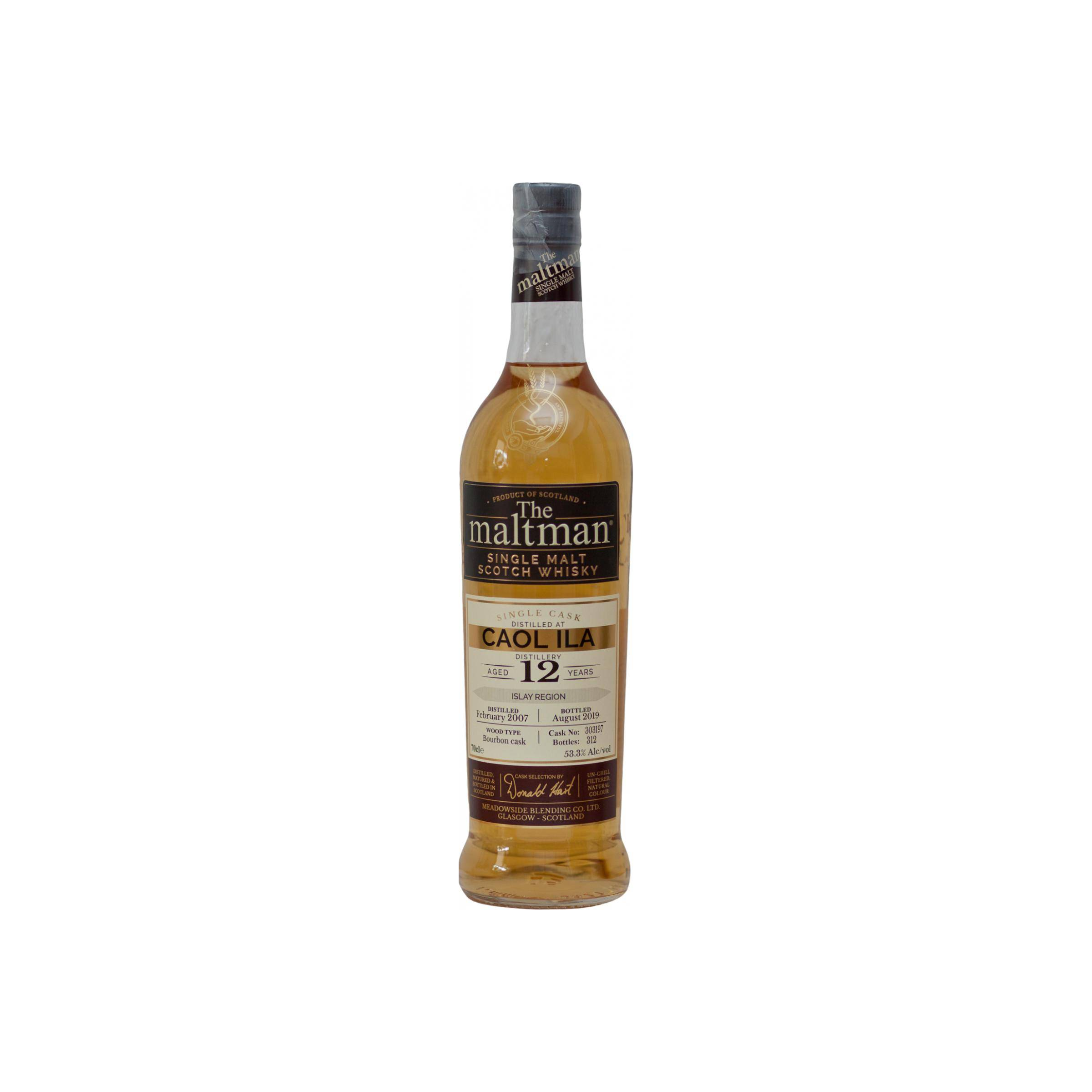 Caol Ila 2007 12 Years Single Malt Whisky 2