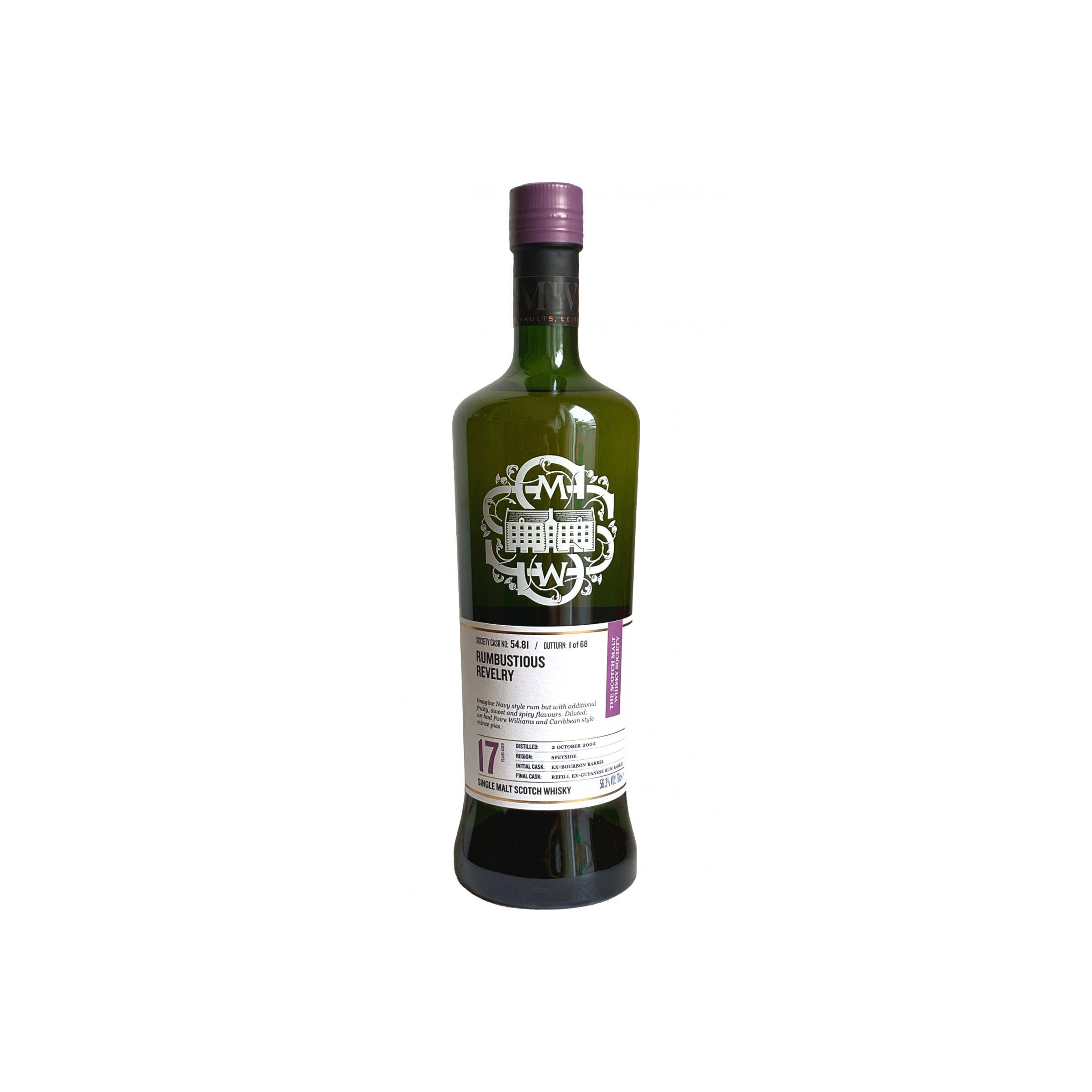 The Scotch Malt Whisky Society 2002 17 Years Single Malt Whisky