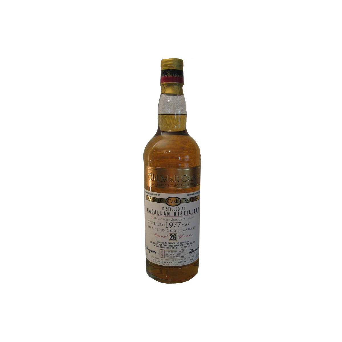 The Macallan Old Malt Cask 1977 26 Years Single Malt Whisky