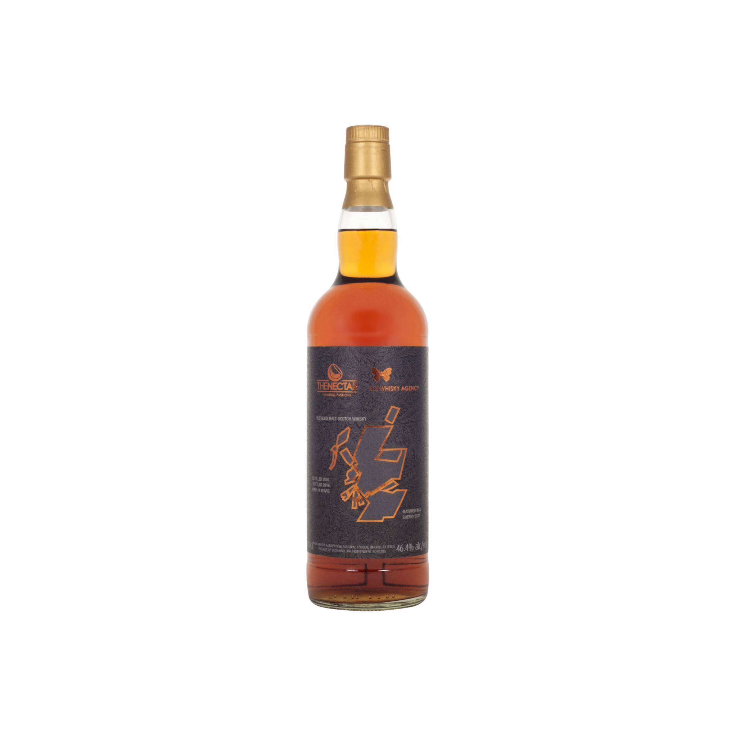 The Whisky Agency 2001 18 Years Blended Malt Whisky