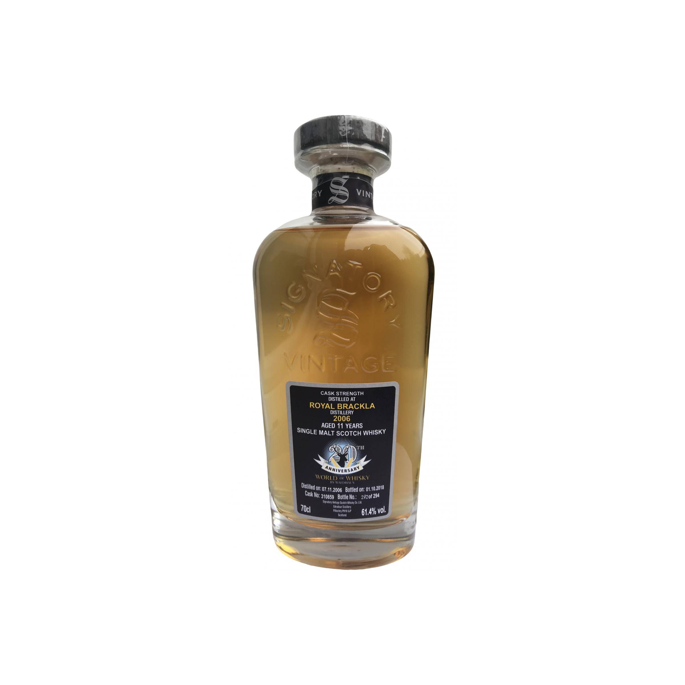 Royal Brackla Cask Strength Collection 2006 11 Years Single Malt Whisky