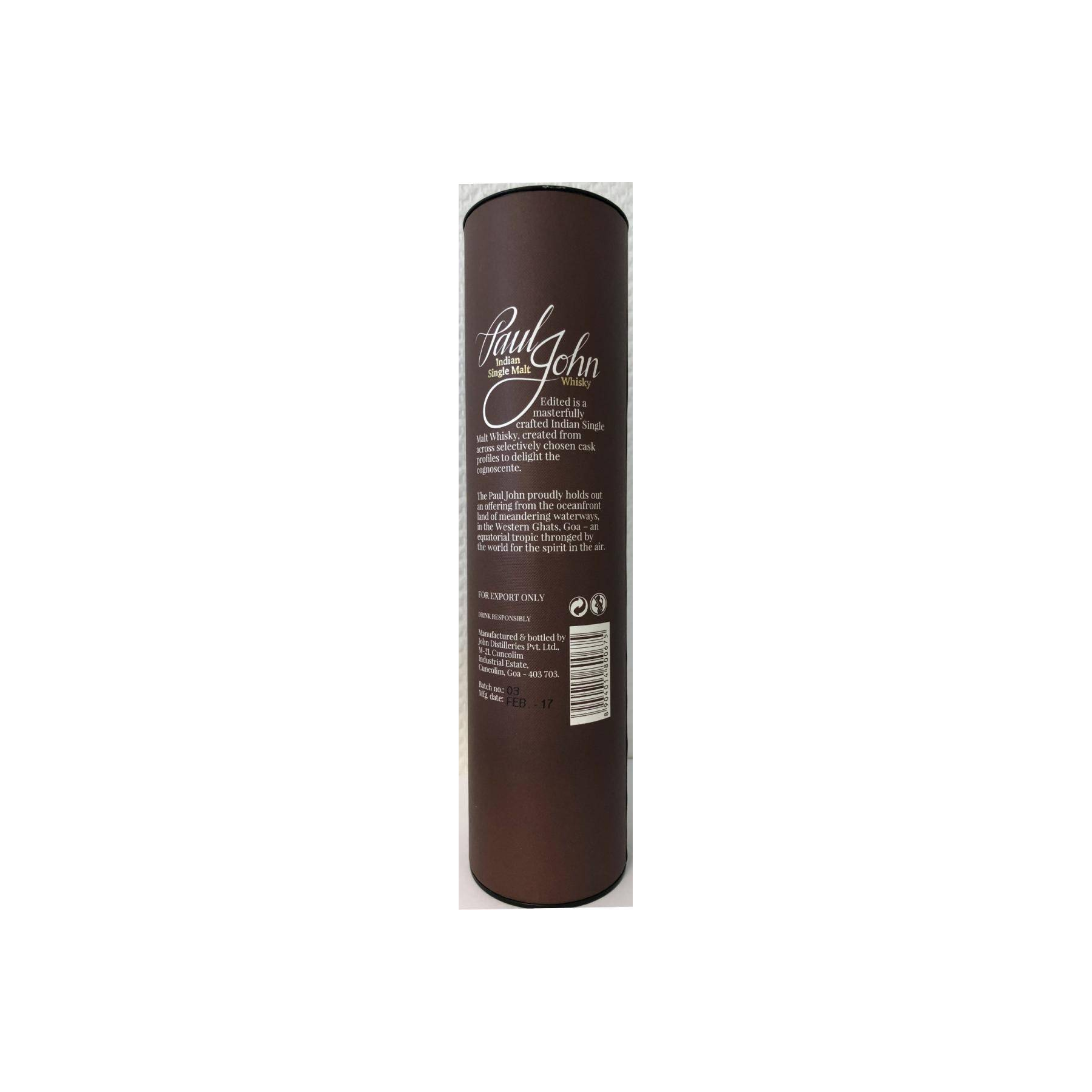 Paul John Single Malt Whisky 2