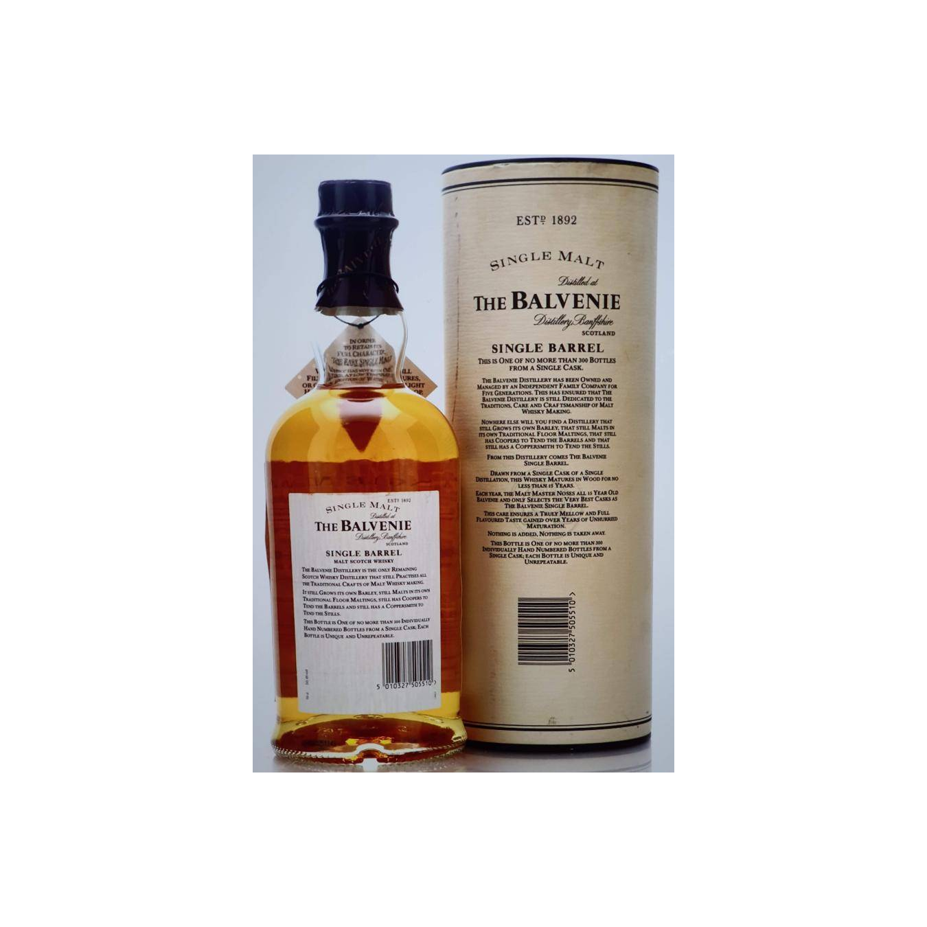 The Balvenie Single Cask 1980 15 Years Single Malt Whisky 2