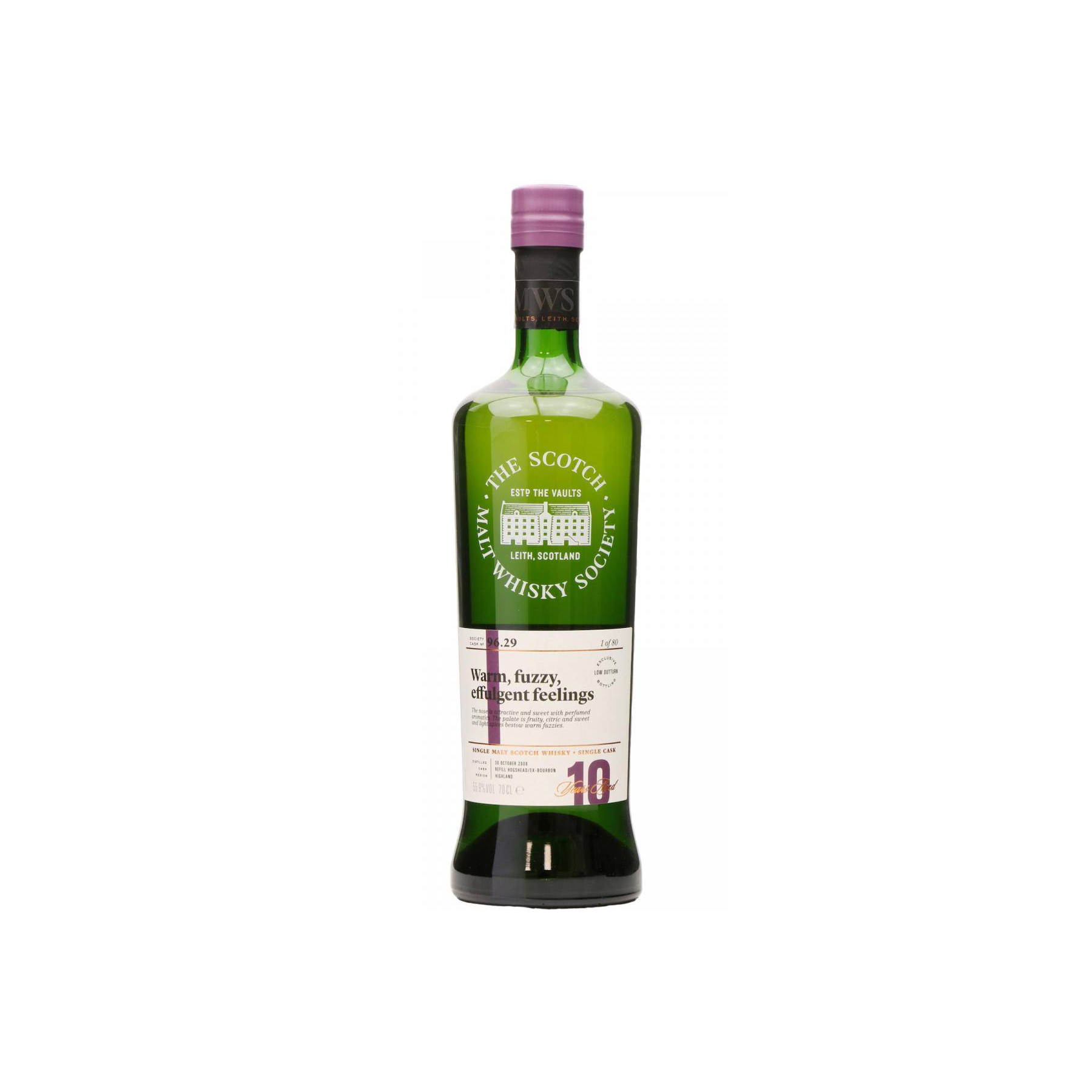 The Scotch Malt Whisky Society 2008 10 Years Single Malt Whisky