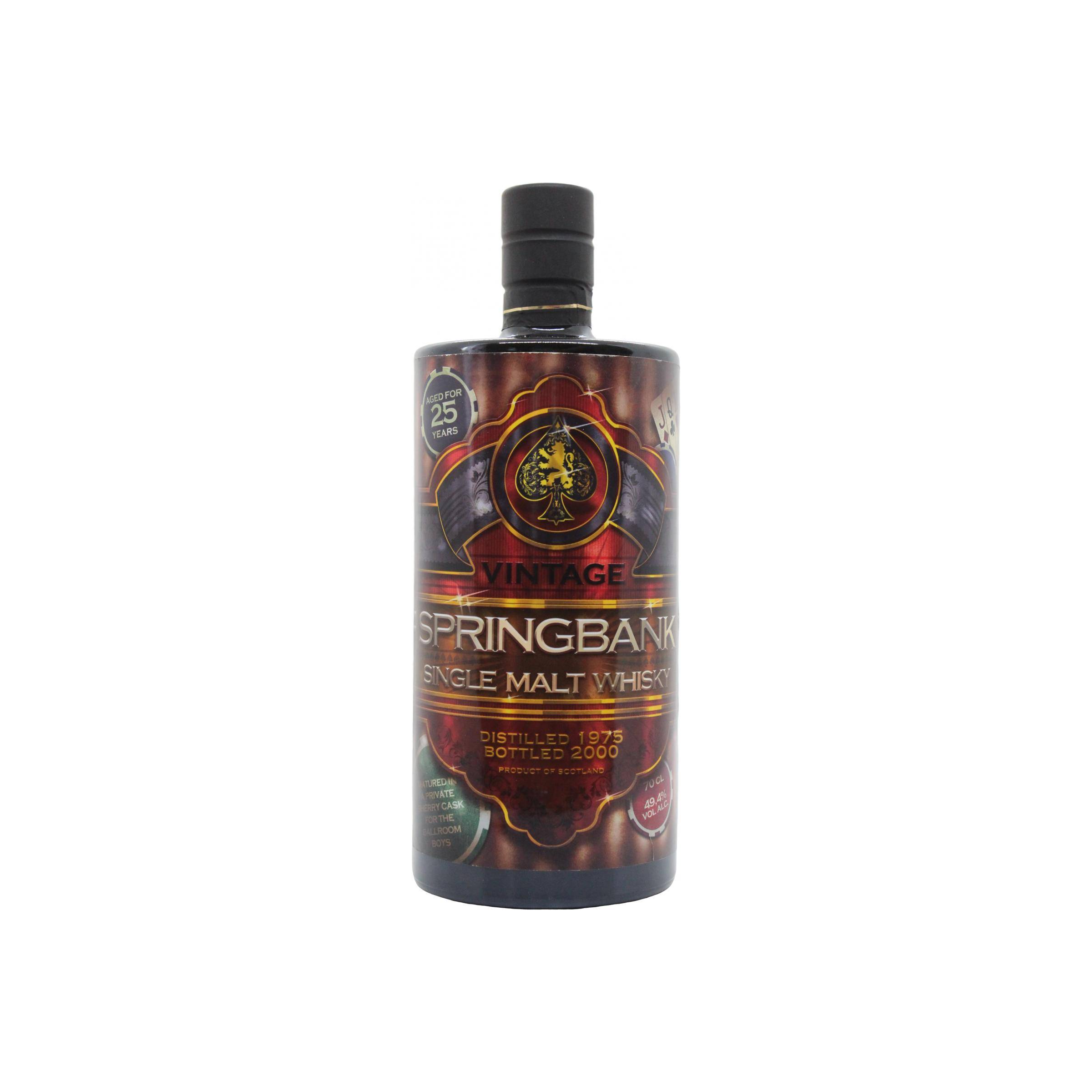 Springbank 1975 25 Years Single Malt Whisky