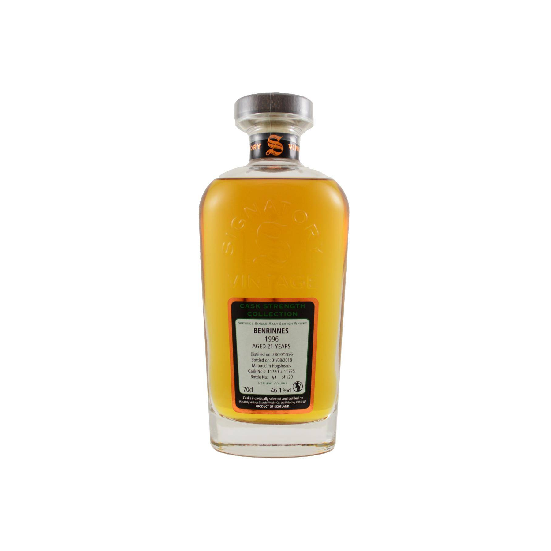 Benrinnes Cask Strength Collection 1996 21 Years Single Malt Whisky