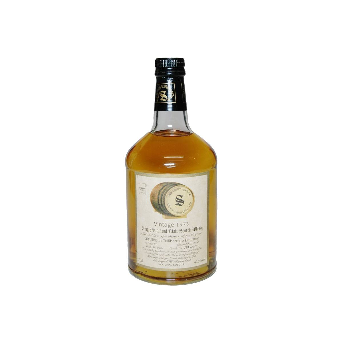 Tullibardine Vintage Collection - Dumpy 1973 26 Years Single Malt Whisky