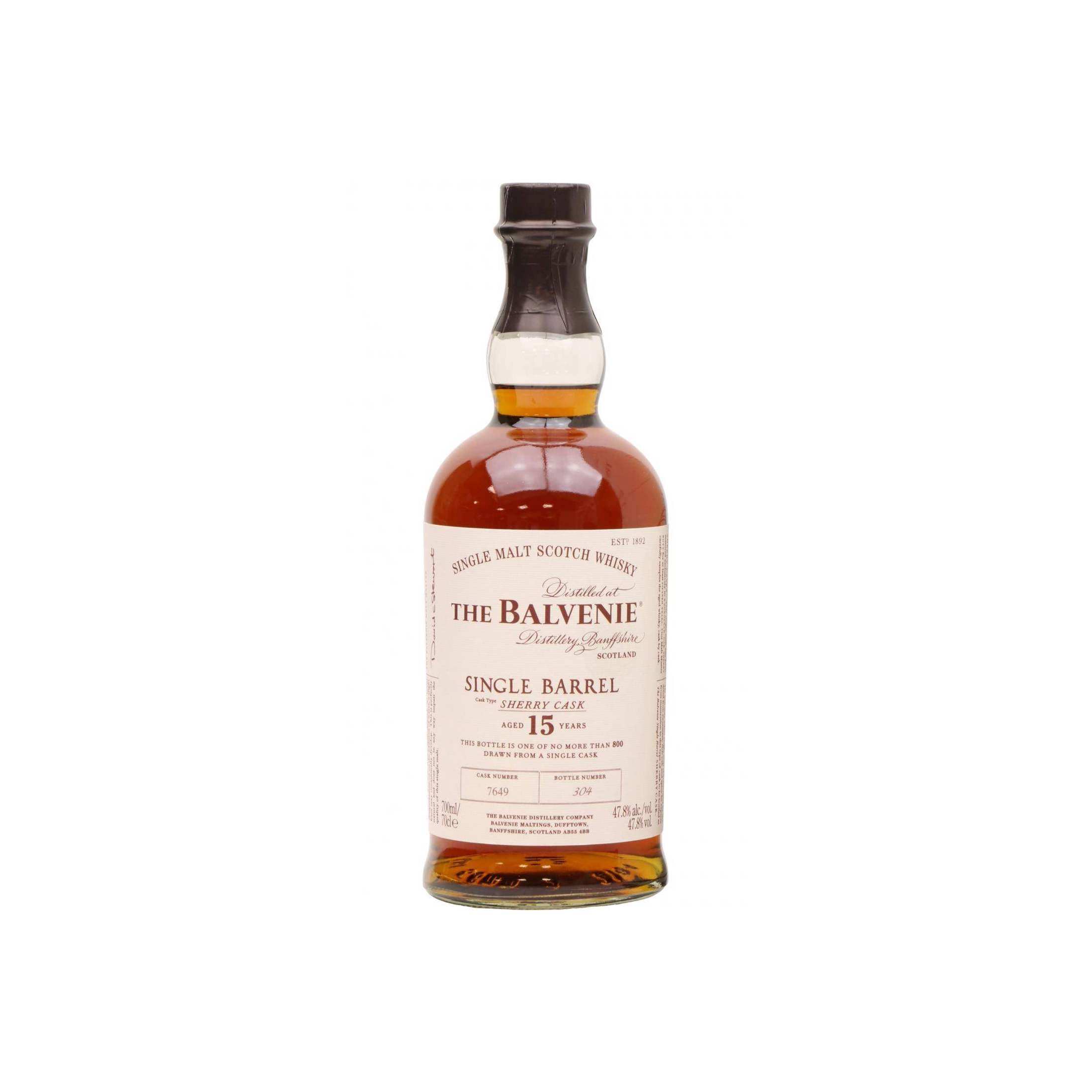 The Balvenie 15 Years Single Malt Whisky