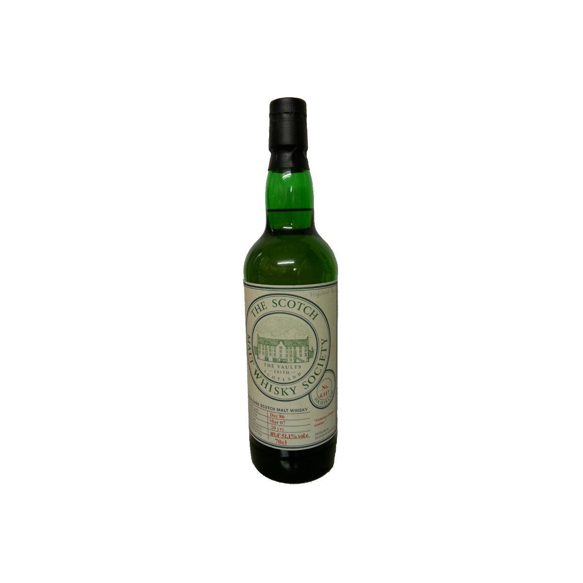 The Scotch Malt Whisky Society 1986 20 Years Single Malt Whisky