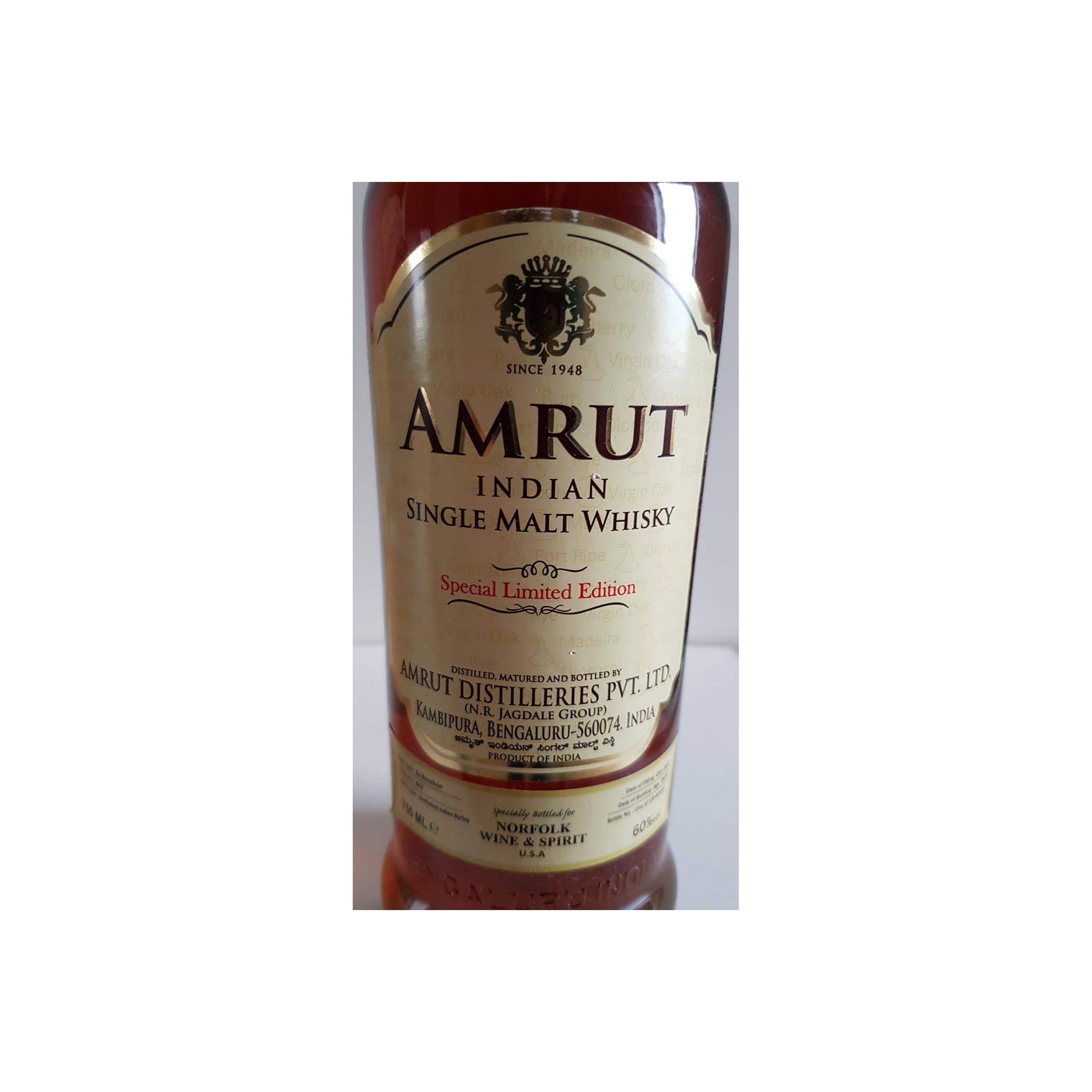 Amrut 2012 6 Years Single Malt Whisky 2