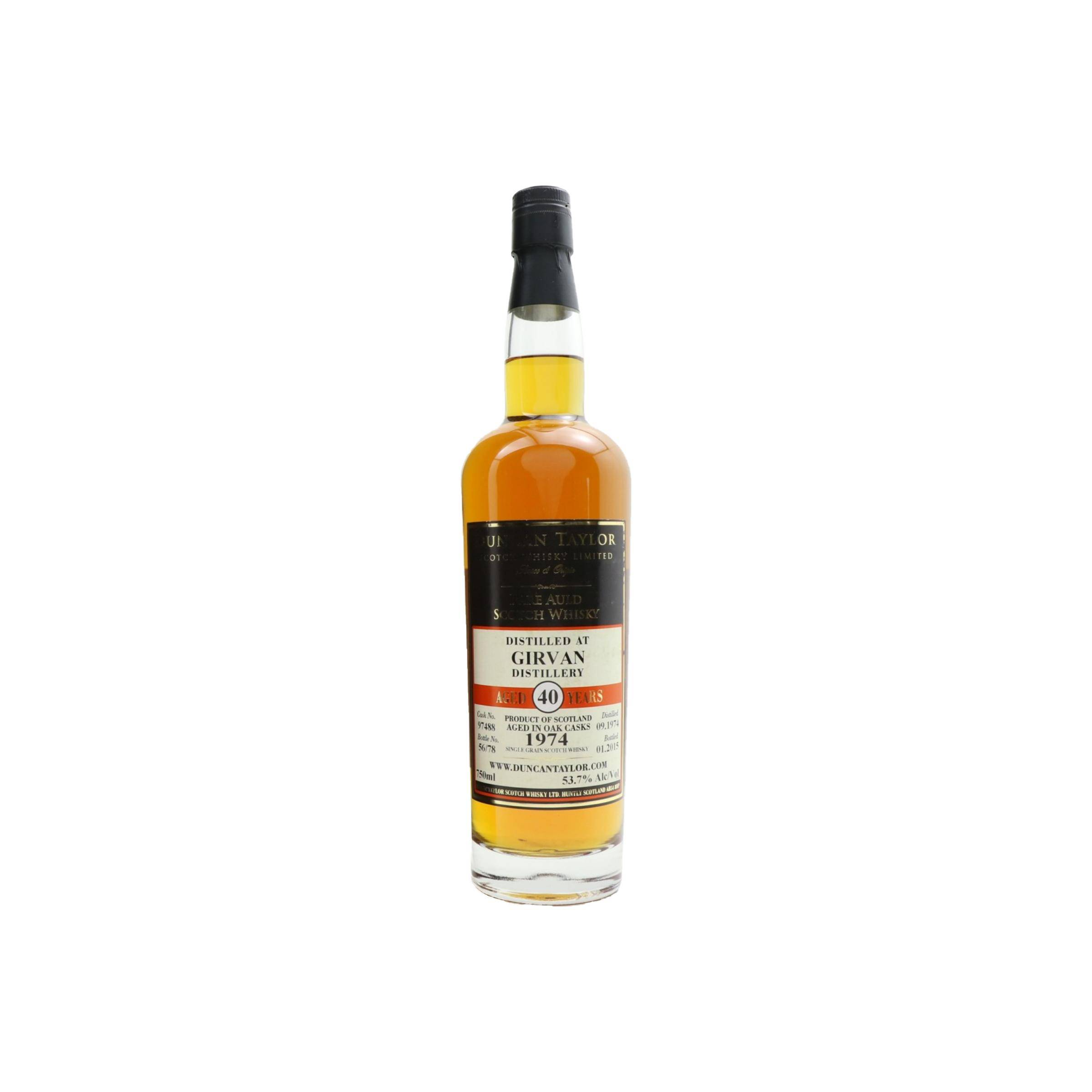 Girvan Rare Auld 1974 40 Years Single Grain Whisky