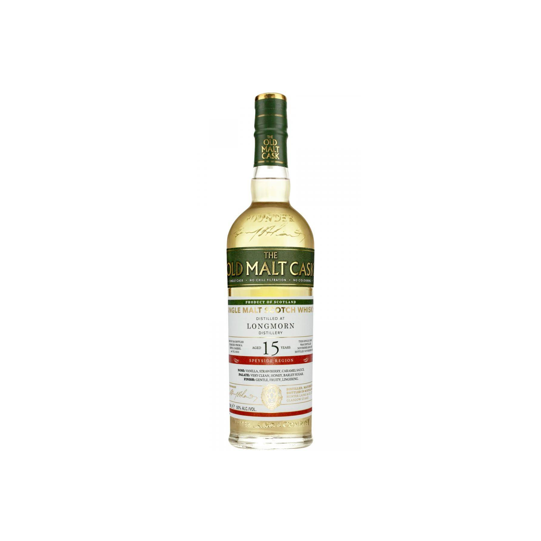 Longmorn Old Malt Cask 2003 15 Years Single Malt Whisky