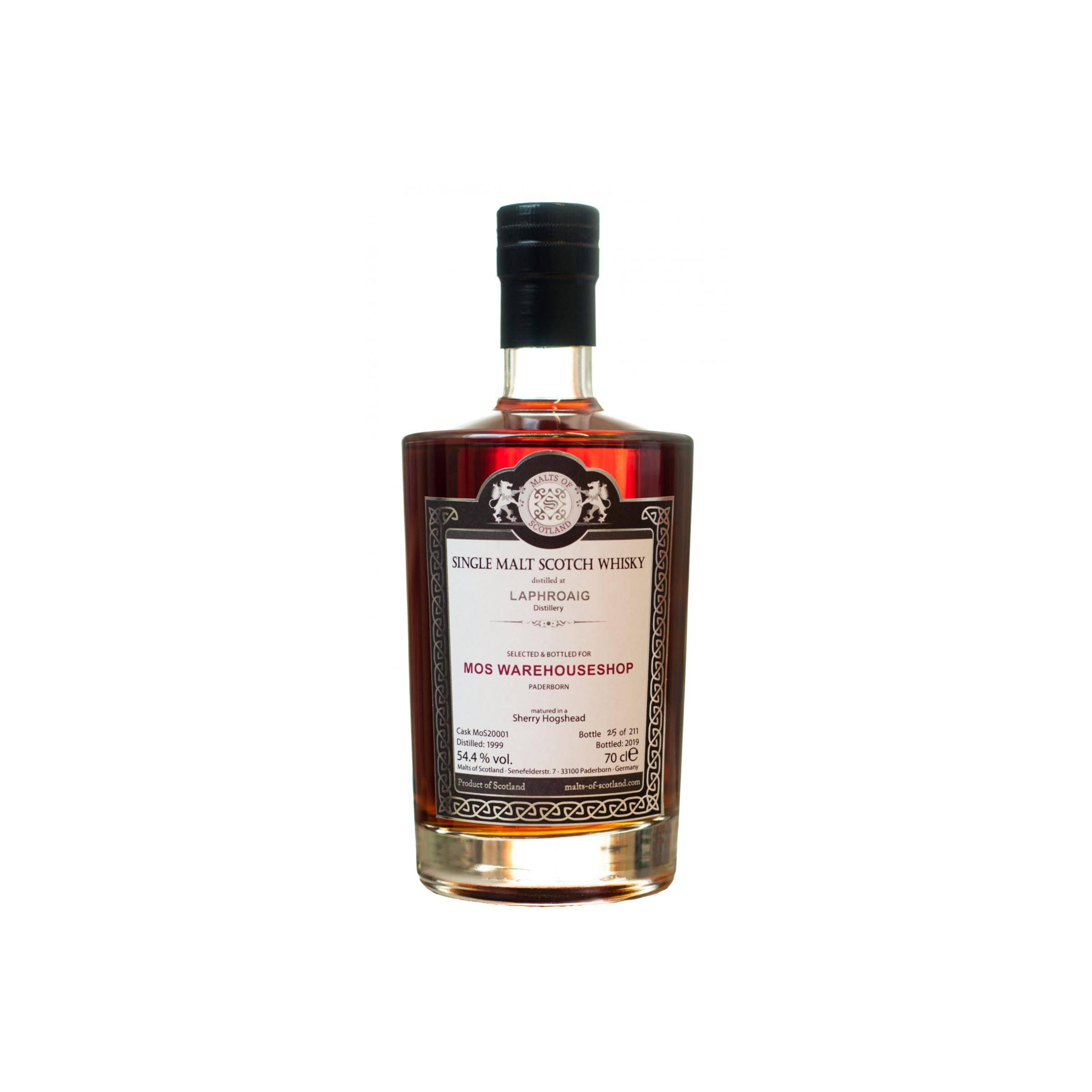 Laphroaig 1999 20 Years Single Malt Whisky