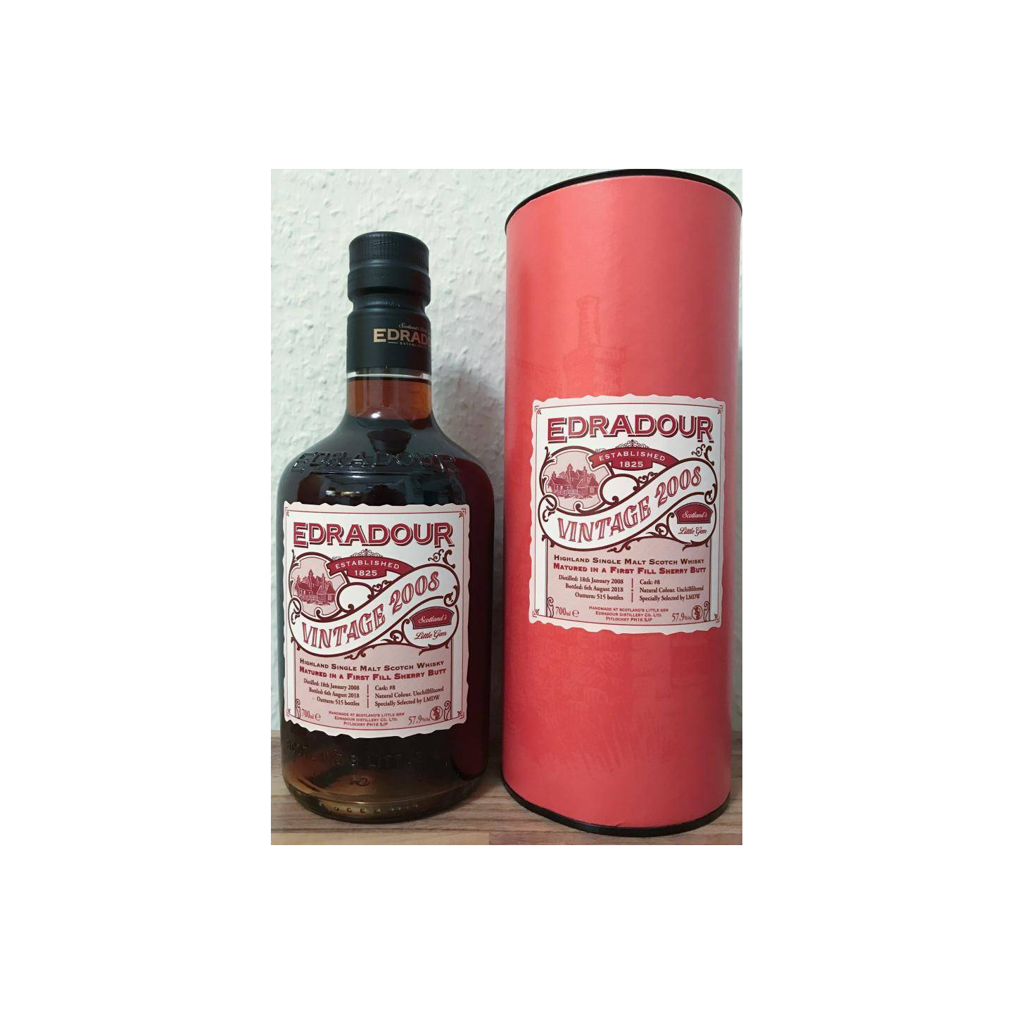 Edradour 2008 10 Years Single Malt Whisky 3