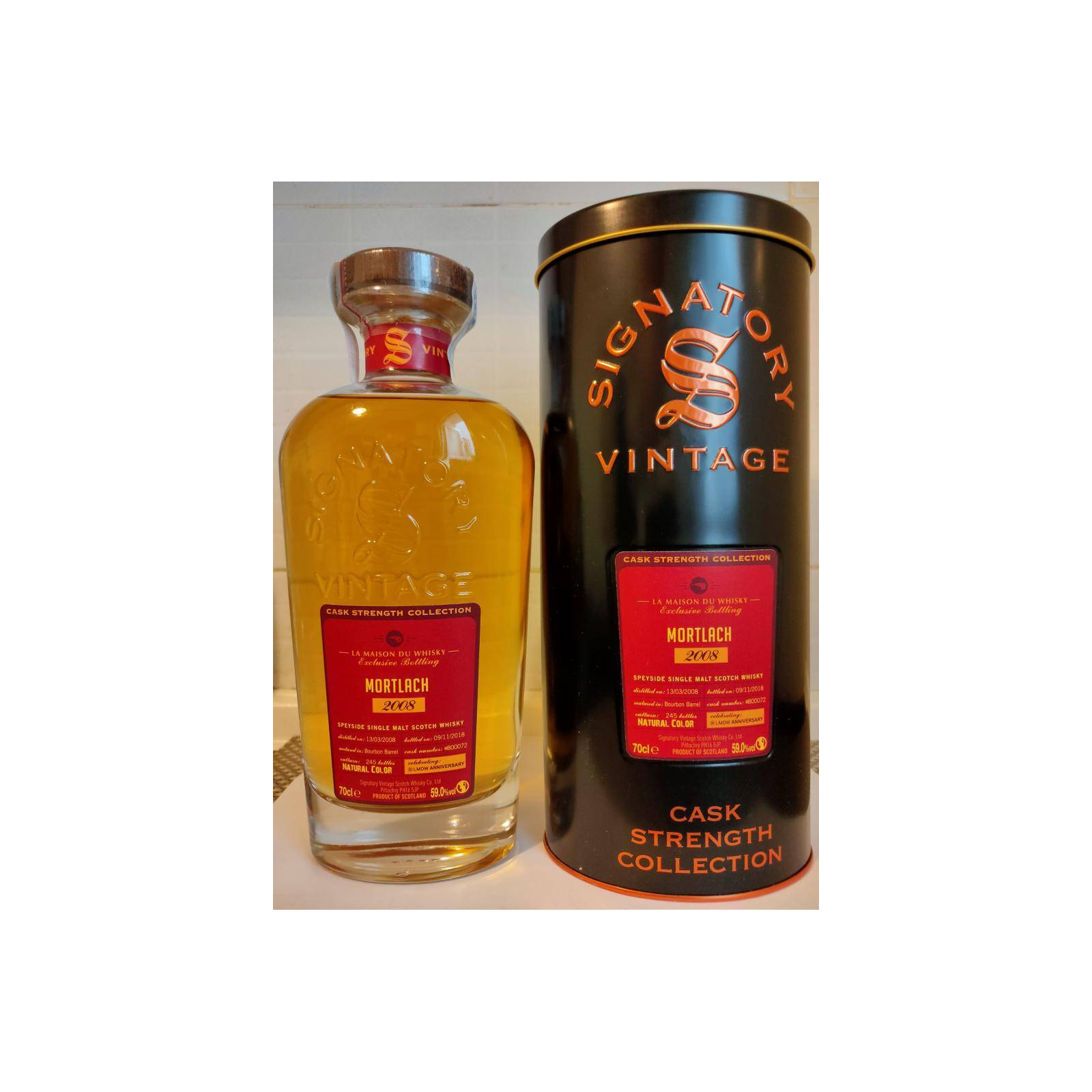 Mortlach Cask Strength Collection 2008 10 Years Single Malt Whisky 2