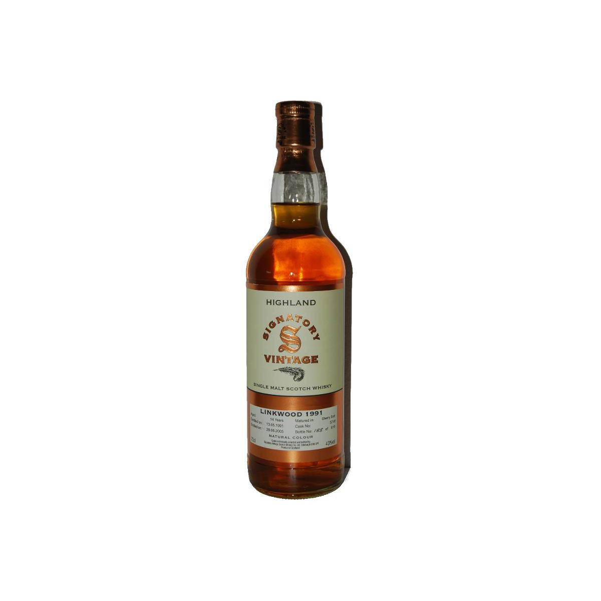 Linkwood Vintage Collection 1991 14 Years Single Malt Whisky