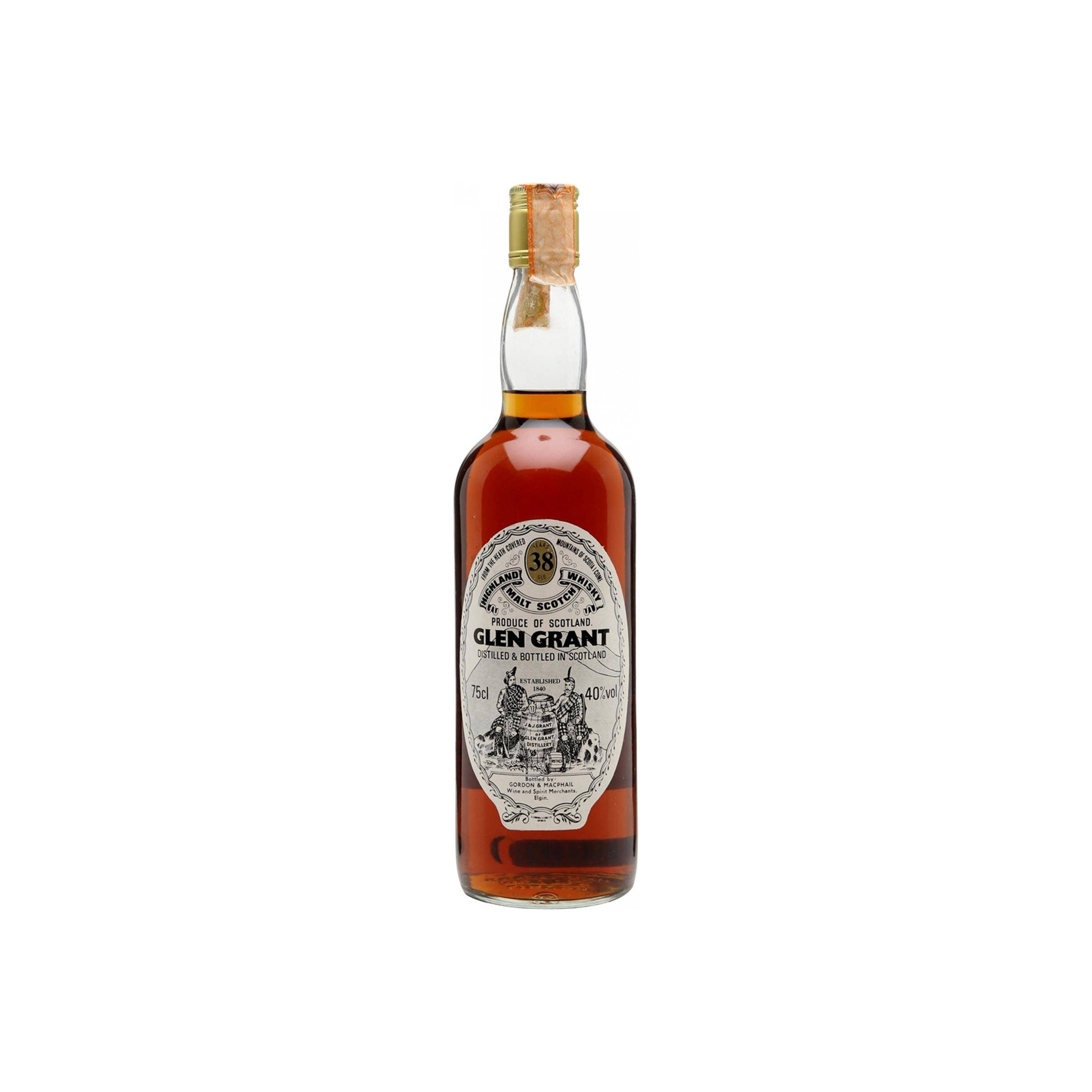 Glen Grant Licensed Bottling 38 Years Single Malt Whisky