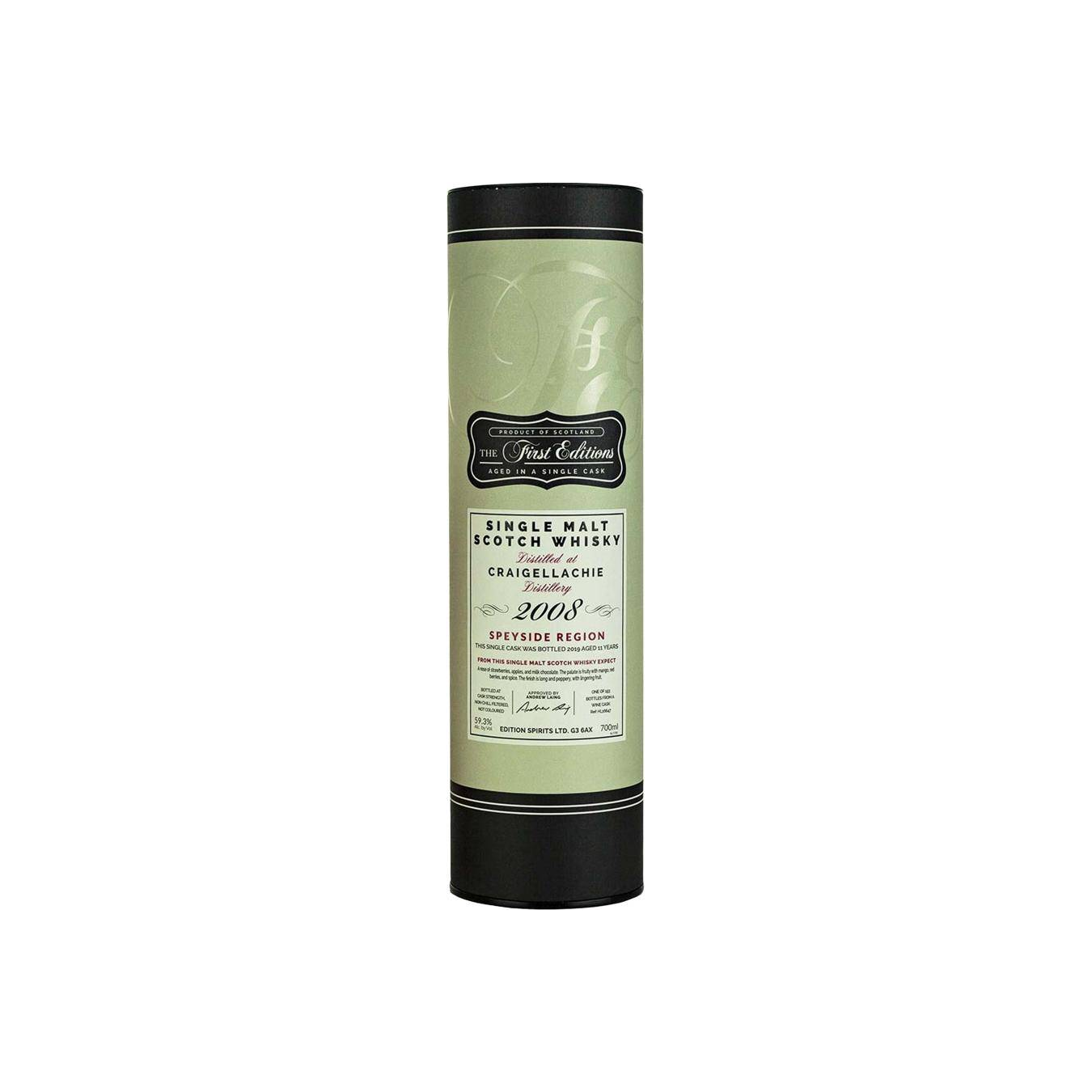 Craigellachie The First Editions 2008 11 Years Single Malt Whisky 3