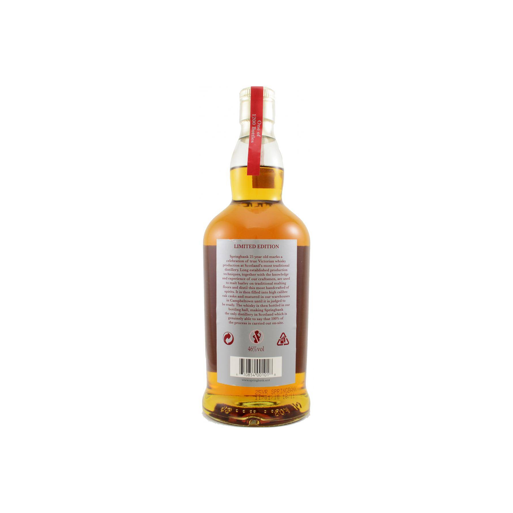 Springbank 25 Years Single Malt Whisky 2