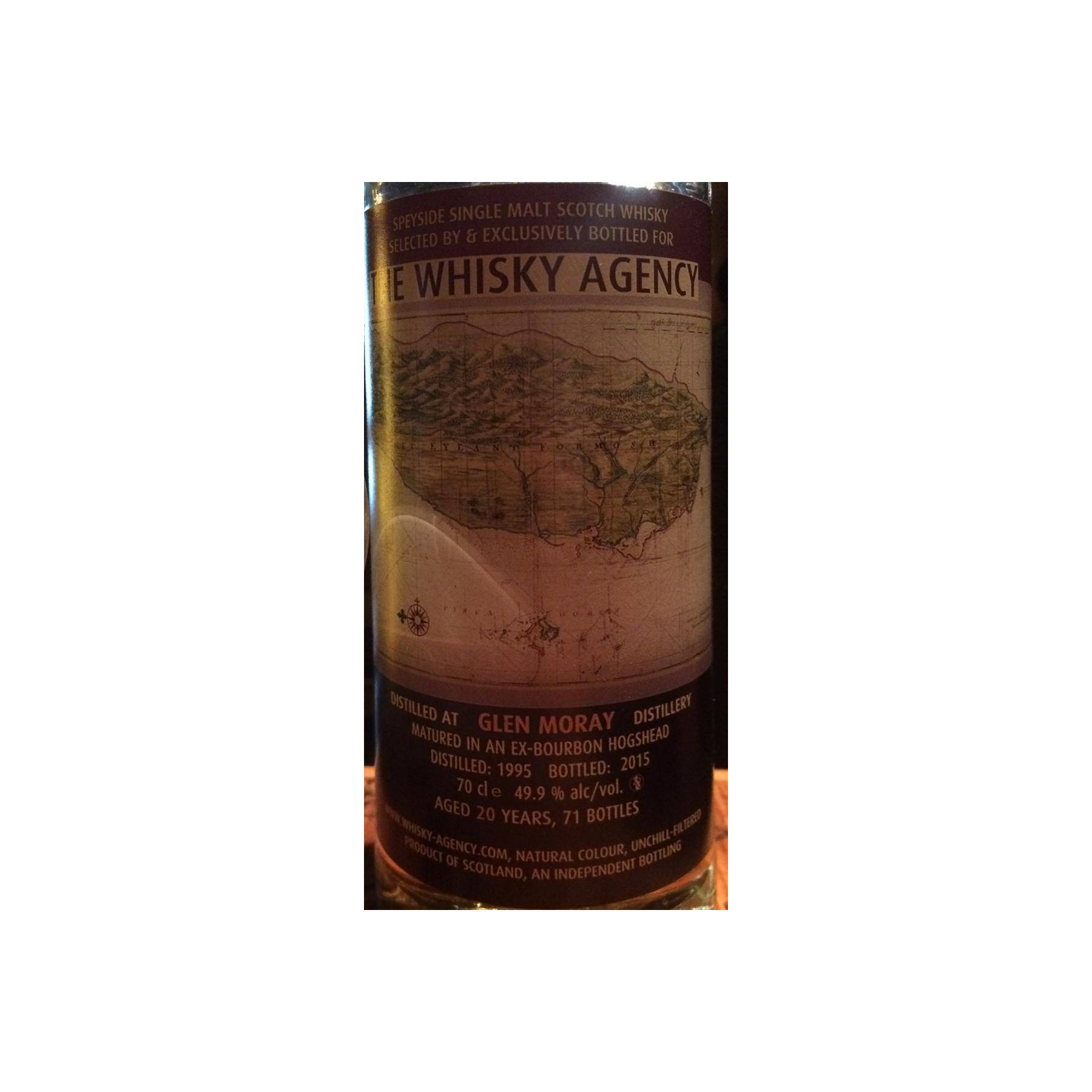 Glen Moray 1995 20 Years Single Malt Whisky 2