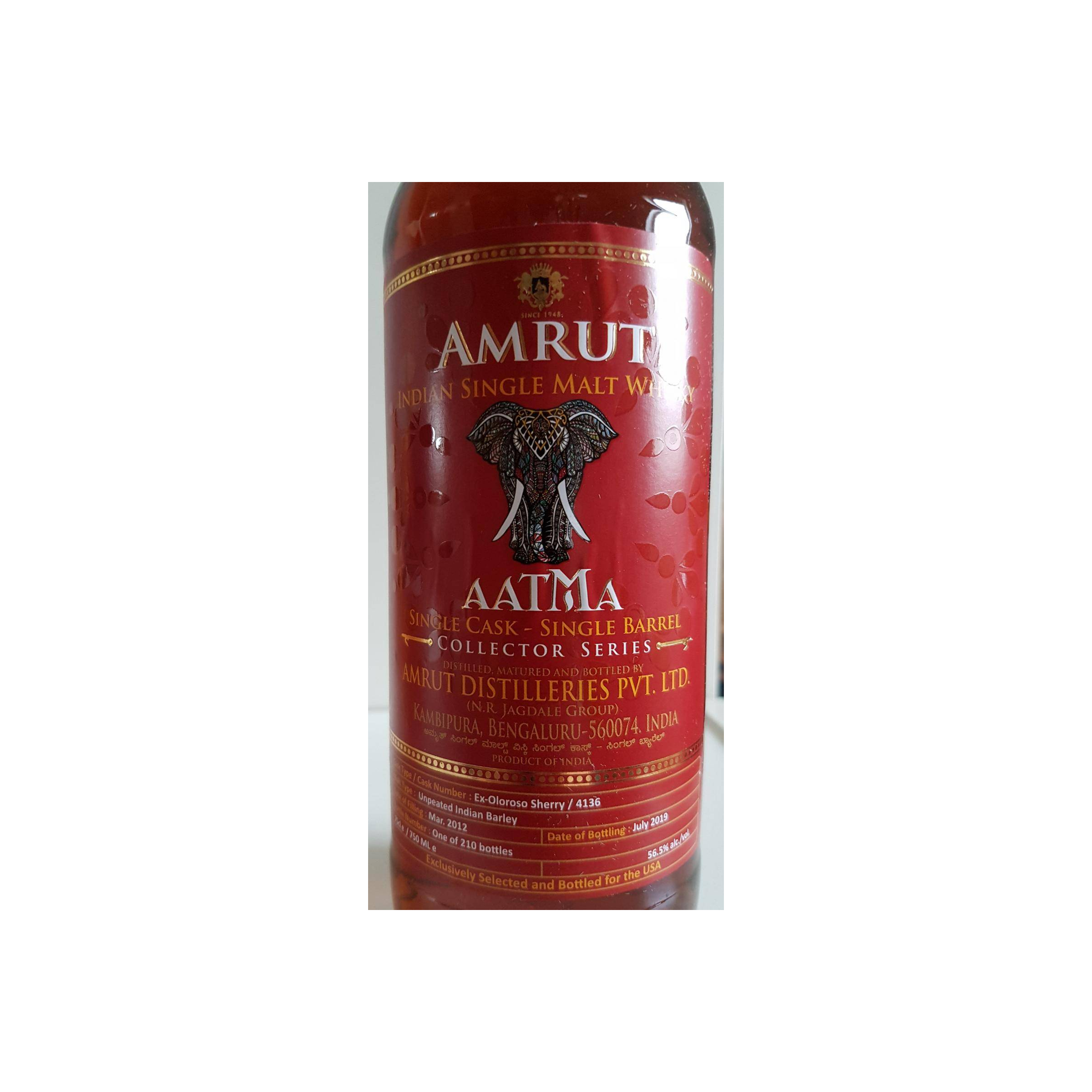 Amrut 2012 7 Years Single Malt Whisky 2
