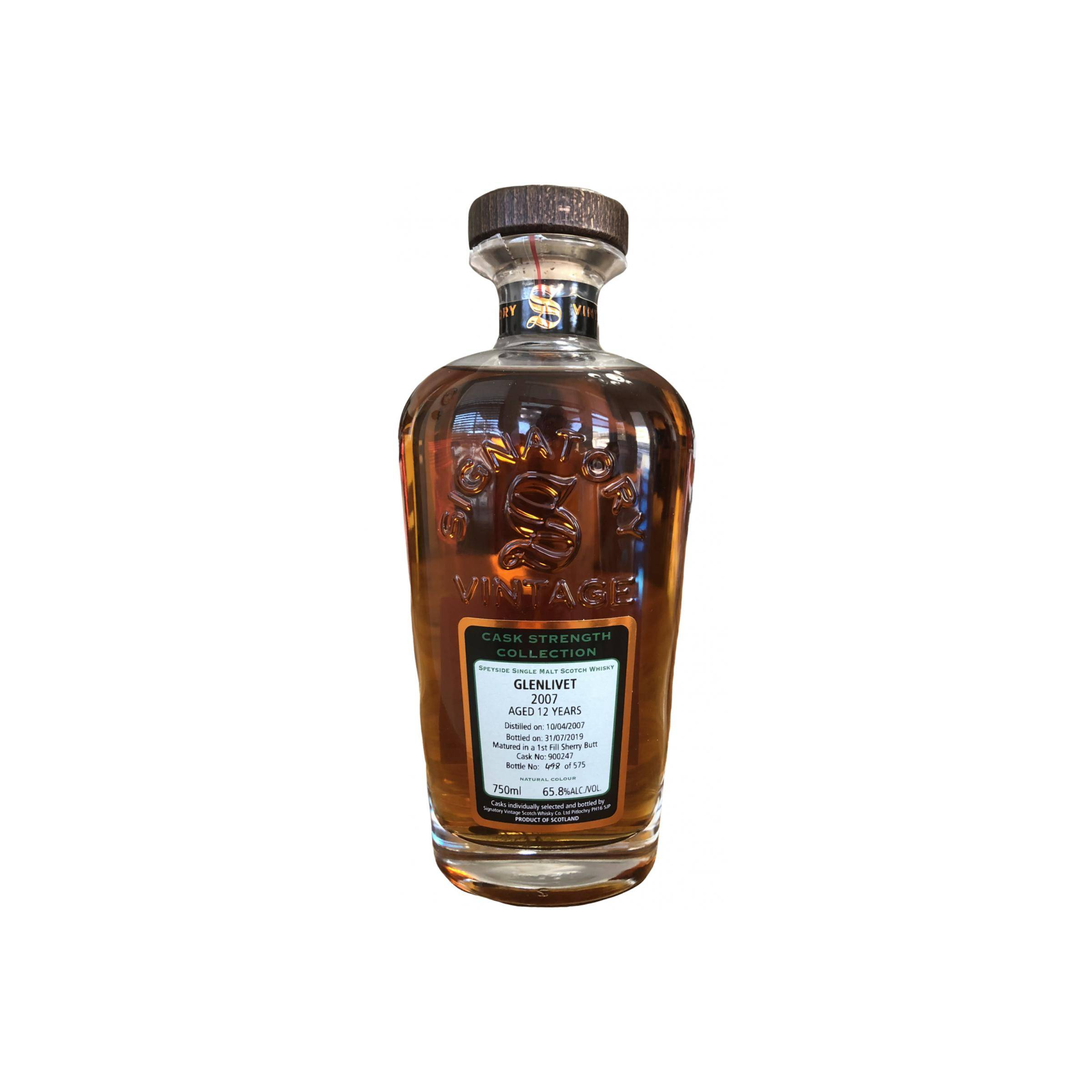 The Glenlivet Cask Strength Collection 2007 12 Years Single Malt Whisky