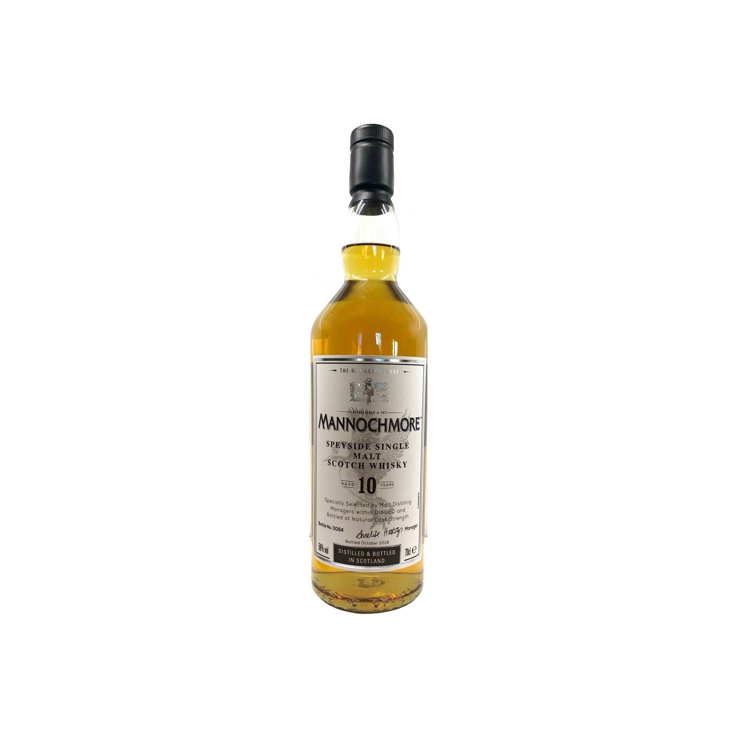 Mannochmore 10 Years Single Malt Whisky