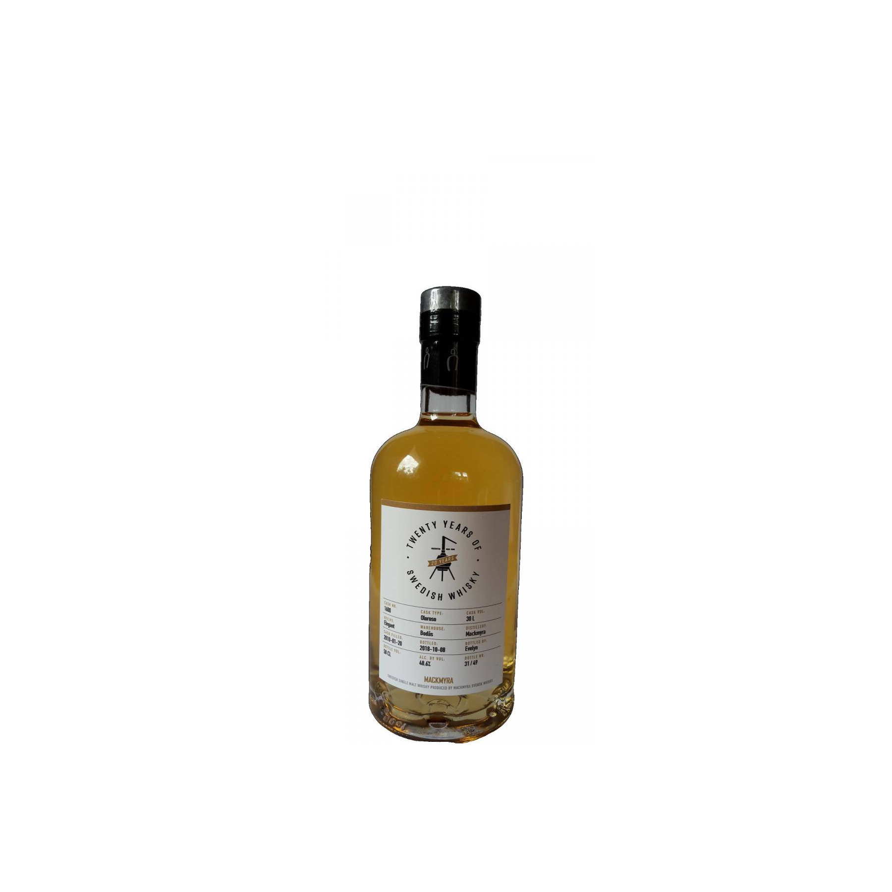 Mackmyra 2010 8 Years Single Malt Whisky