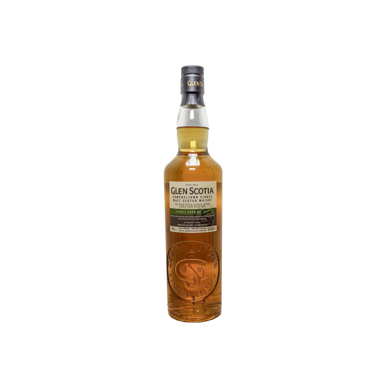 Glen Scotia 2002 15 Years Single Malt Whisky