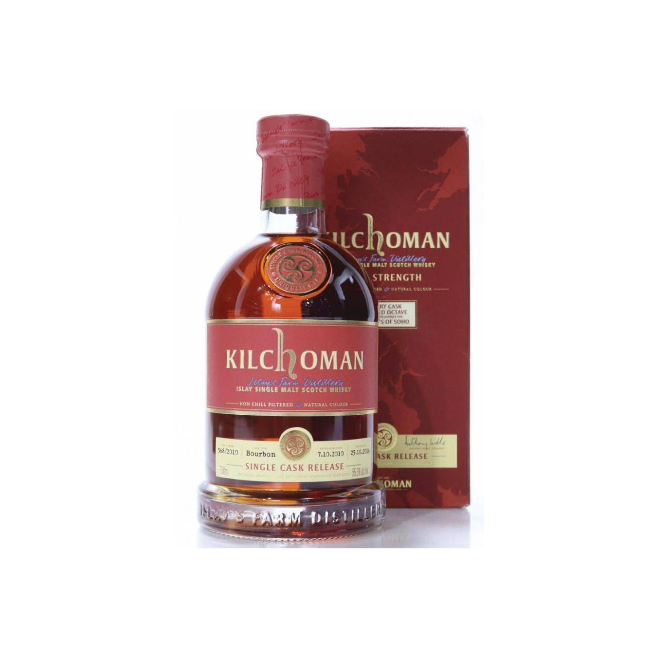 Kilchoman 2010 6 Years Single Malt Whisky 2