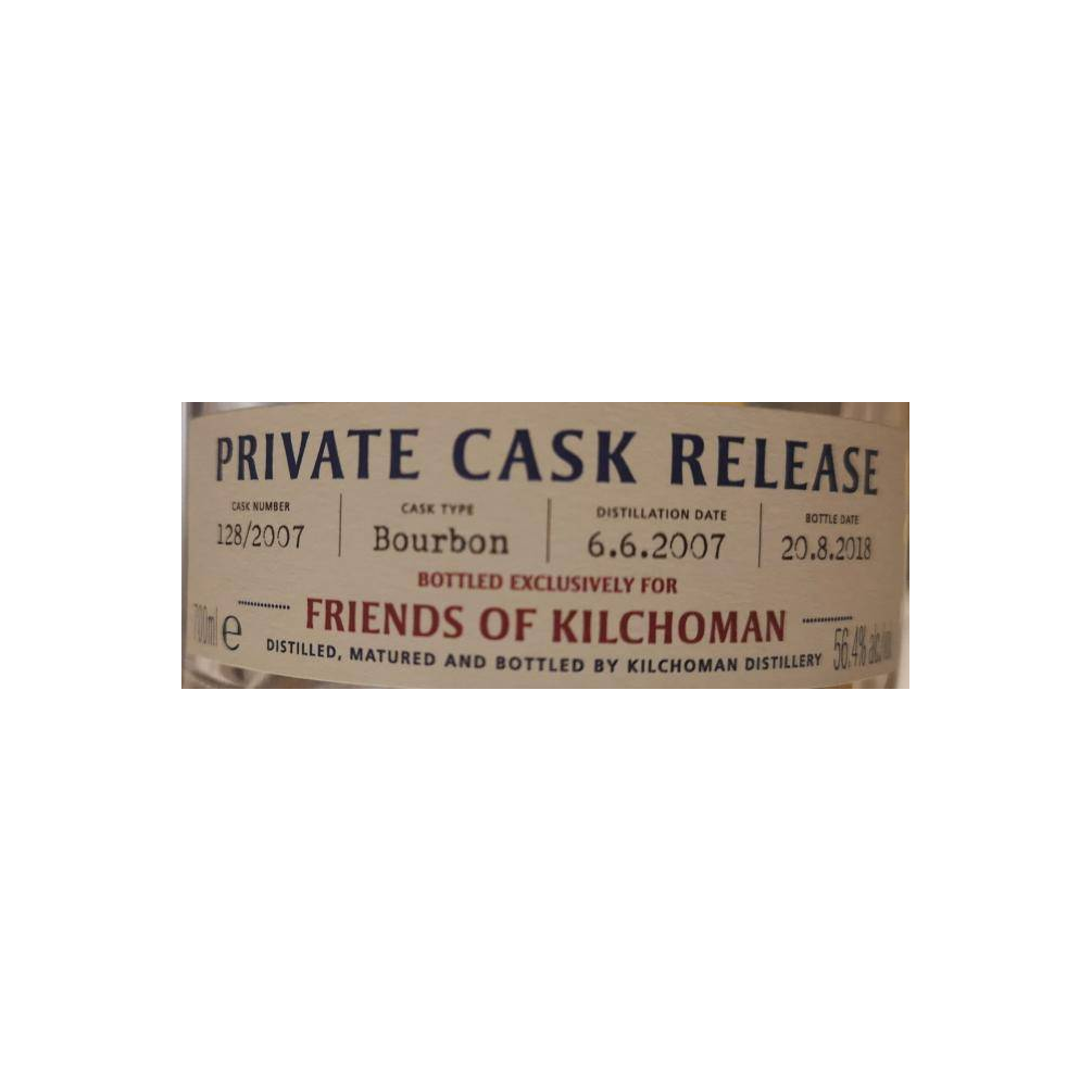 Kilchoman 2007 11 Years Single Malt Whisky 2