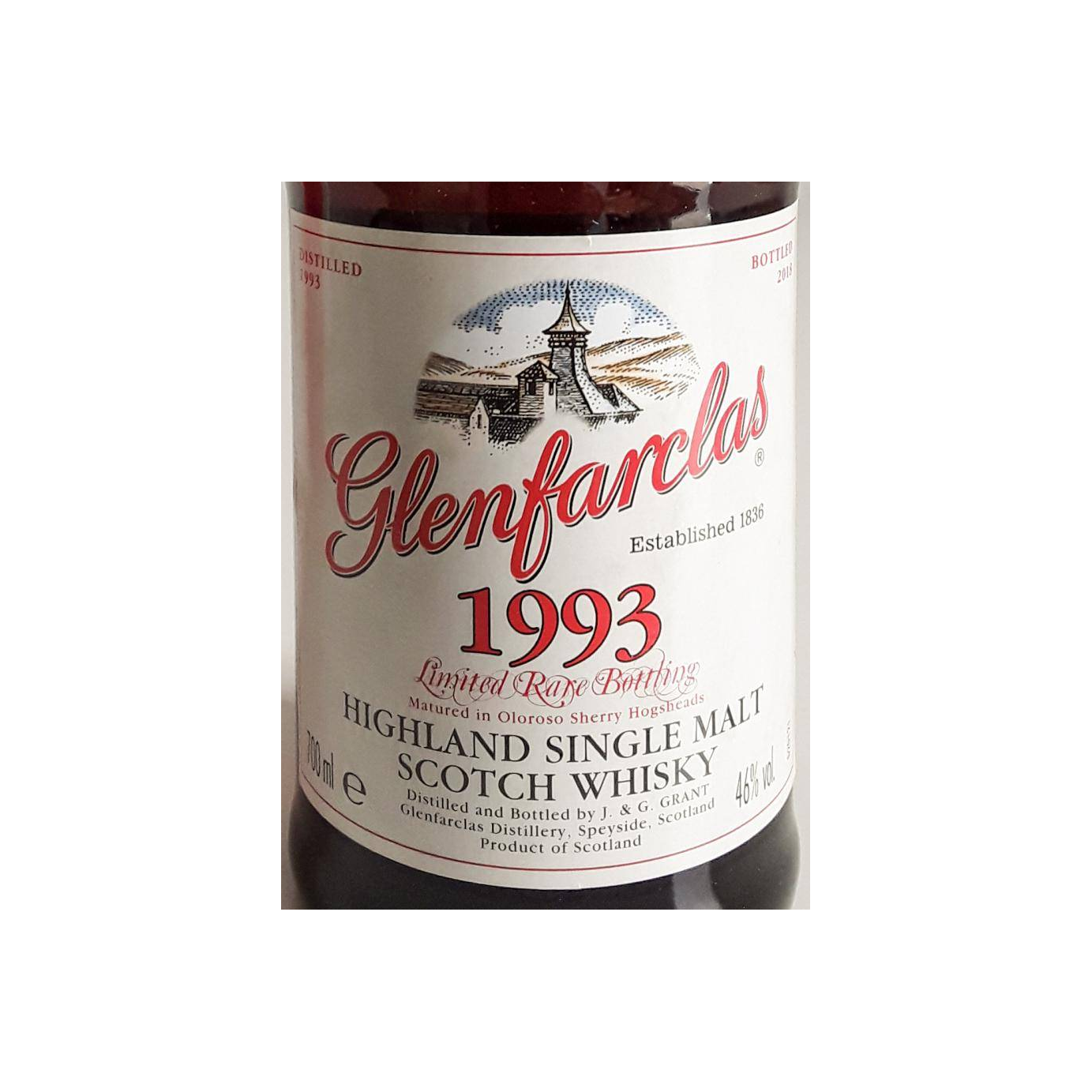 Glenfarclas 1993 25 Years Single Malt Whisky 2