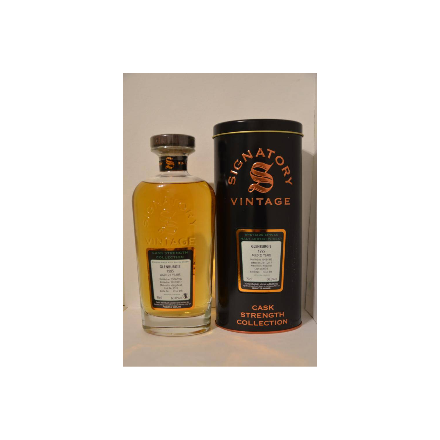 Glenburgie Cask Strength Collection 1995 22 Years Single Malt Whisky 2