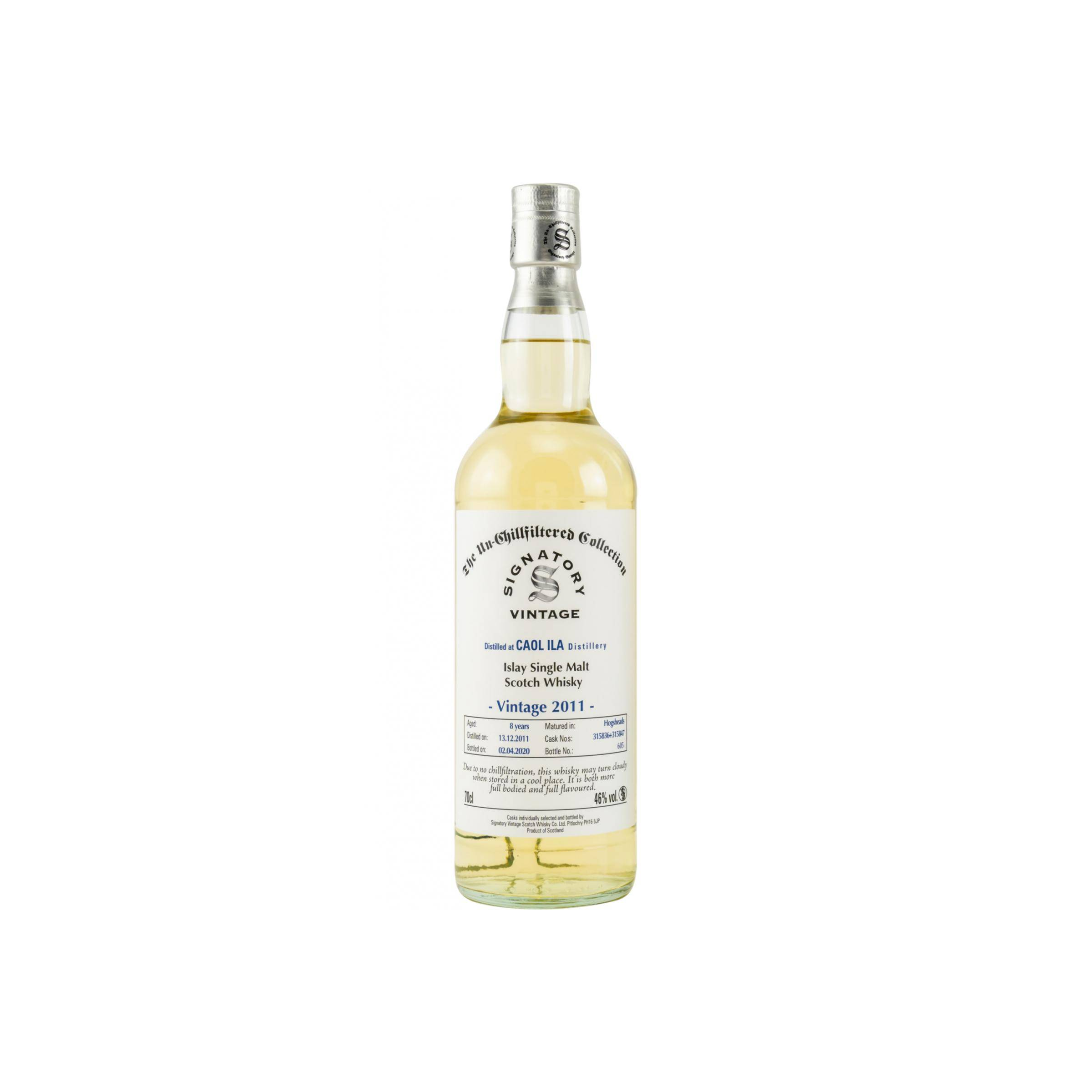 Caol Ila The Un-Chillfiltered Collection 2011 8 Years Single Malt Whisky