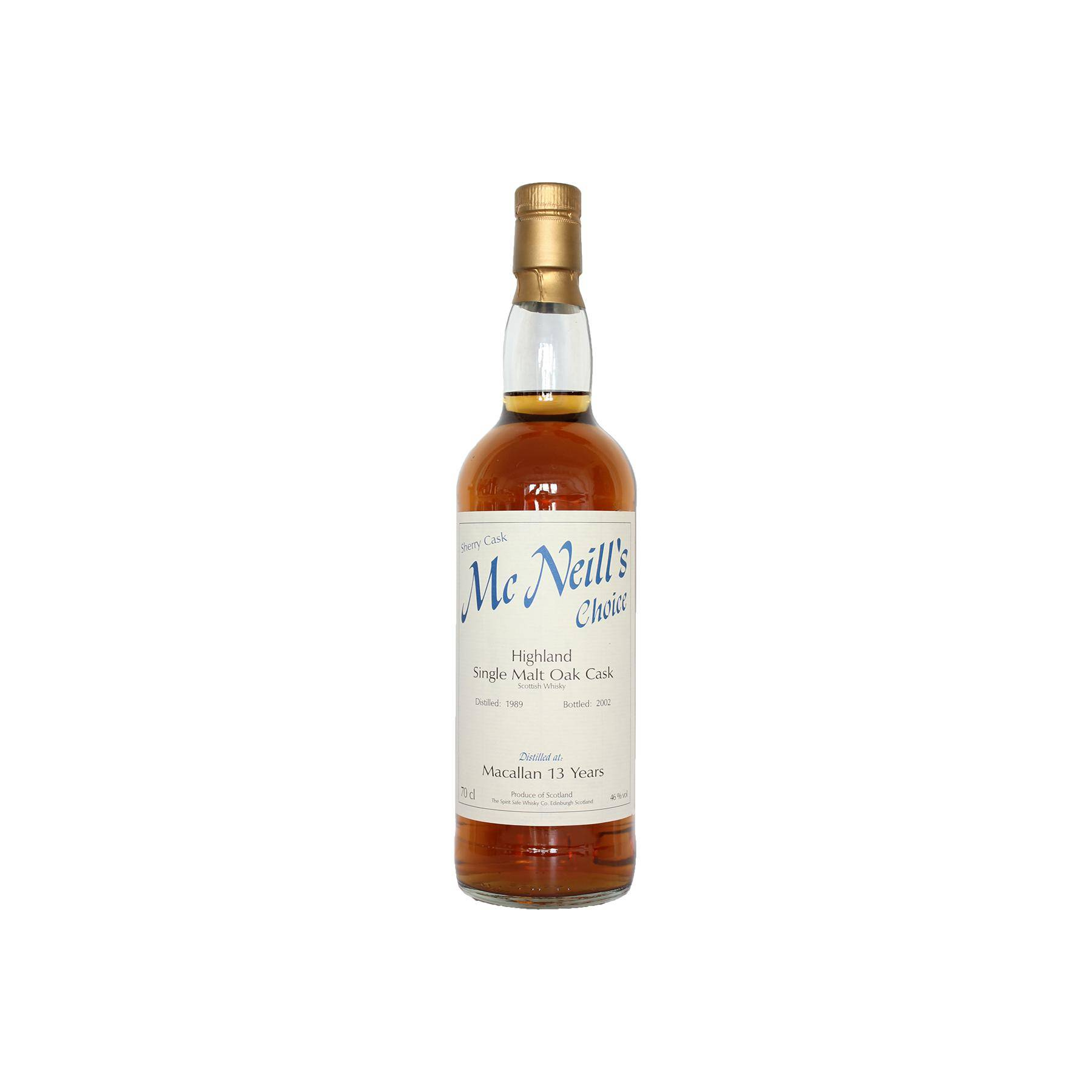 The Macallan 1989 13 Years Single Malt Whisky