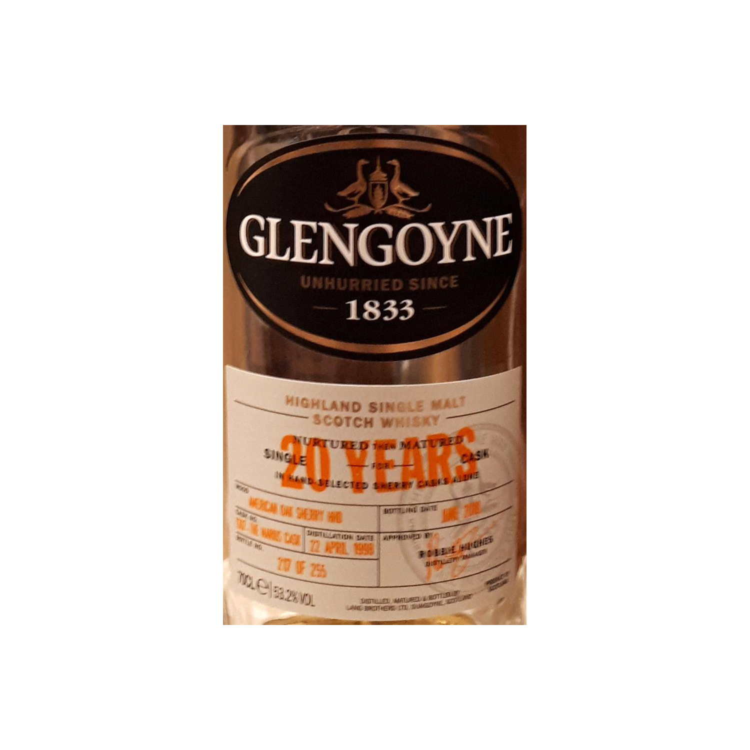 Glengoyne 1998 20 Years Single Malt Whisky 2