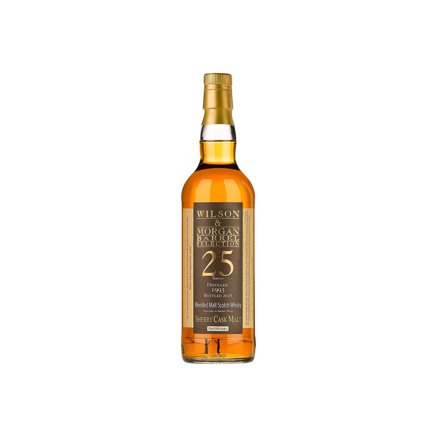 Wilson & Morgan 1993 25 Years Blended Malt Whisky