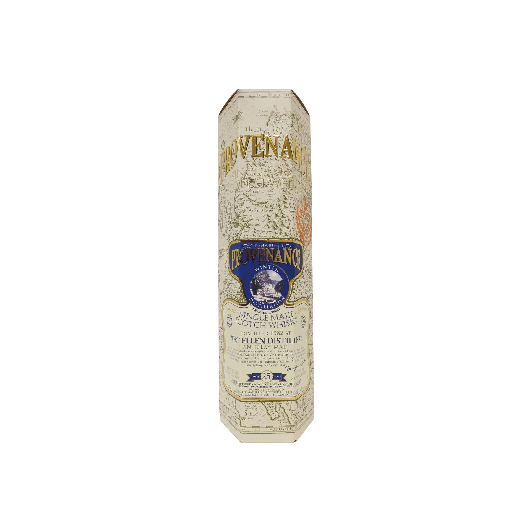 Port Ellen McGibbon's Provenance 1982 25 Years Single Malt Whisky 2