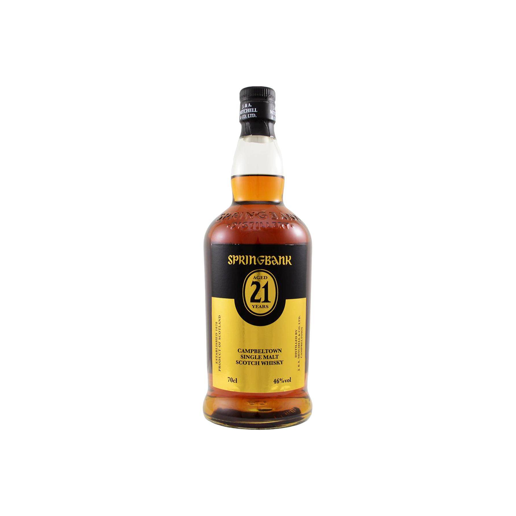 Springbank 21 Years Single Malt Whisky