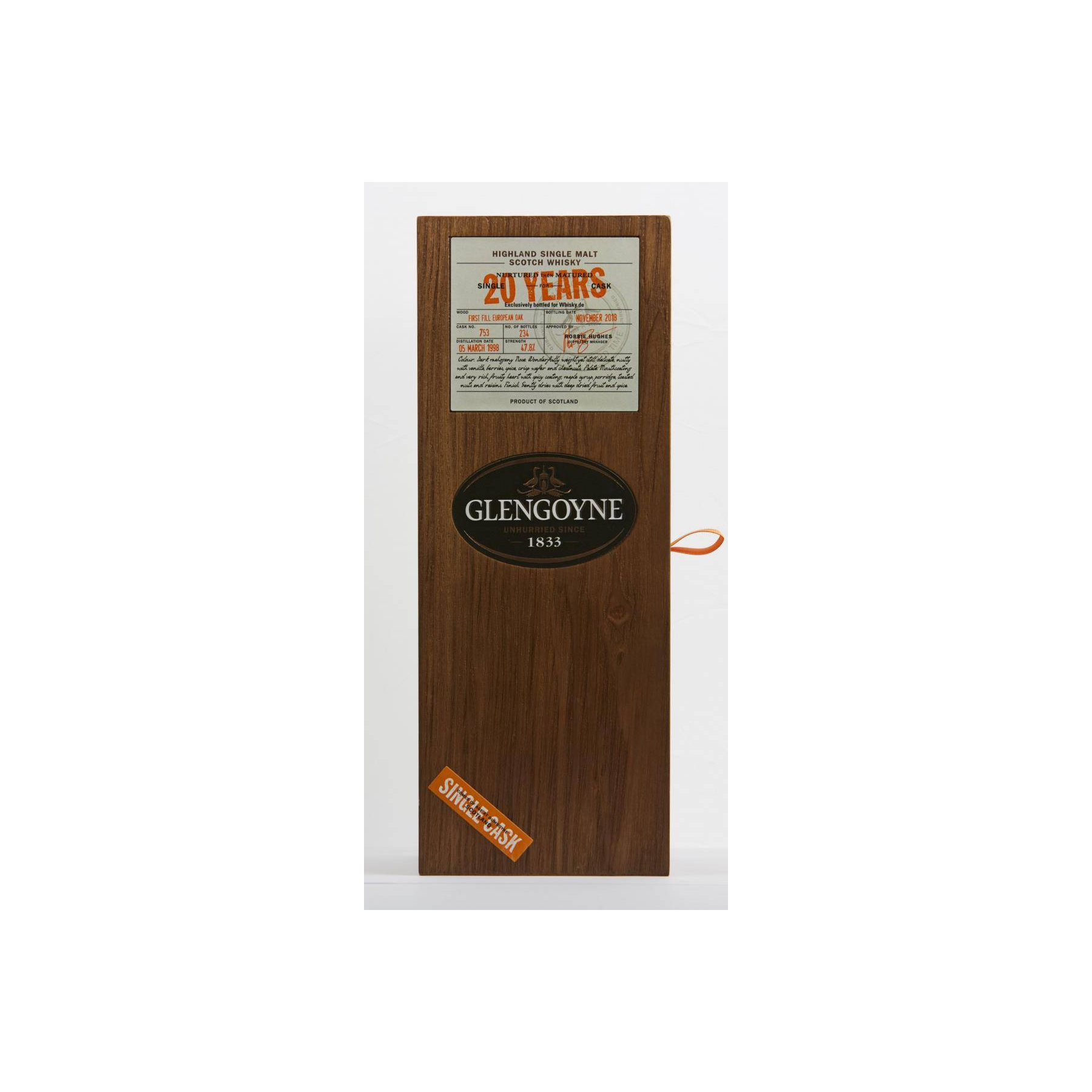 Glengoyne 1998 20 Years Single Malt Whisky 3