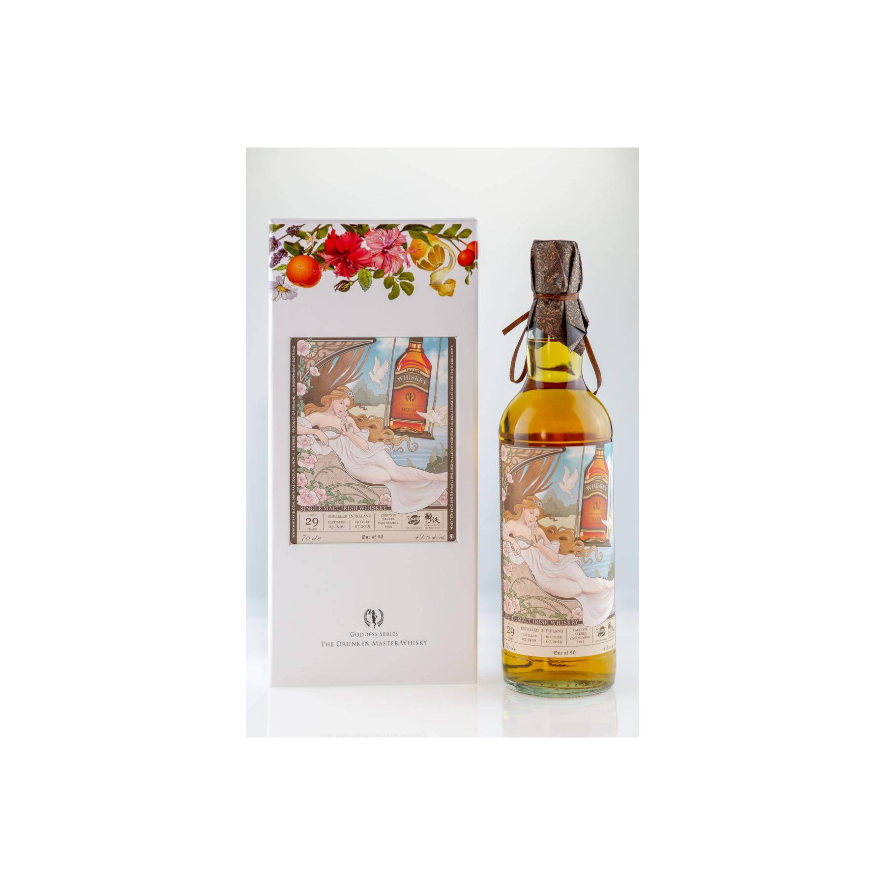 Single Malt Irish Whiskey 1990 Whib 3