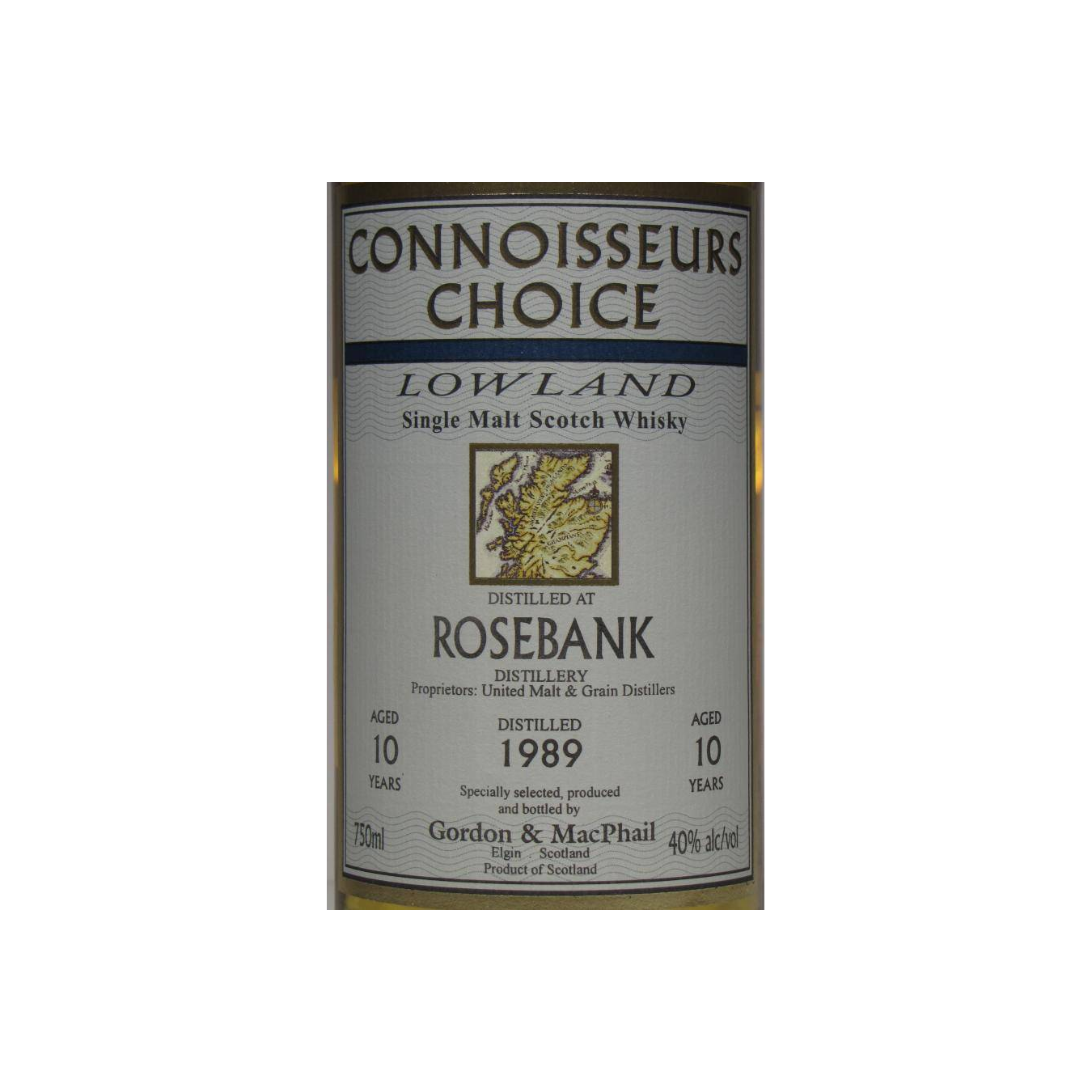 Rosebank Connoisseurs Choice 1989 10 Years Single Malt Whisky 2