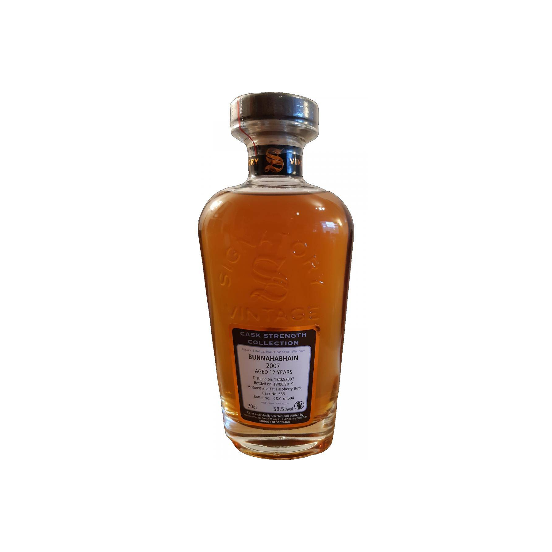 Bunnahabhain Cask Strength Collection 2007 12 Years Single Malt Whisky 2