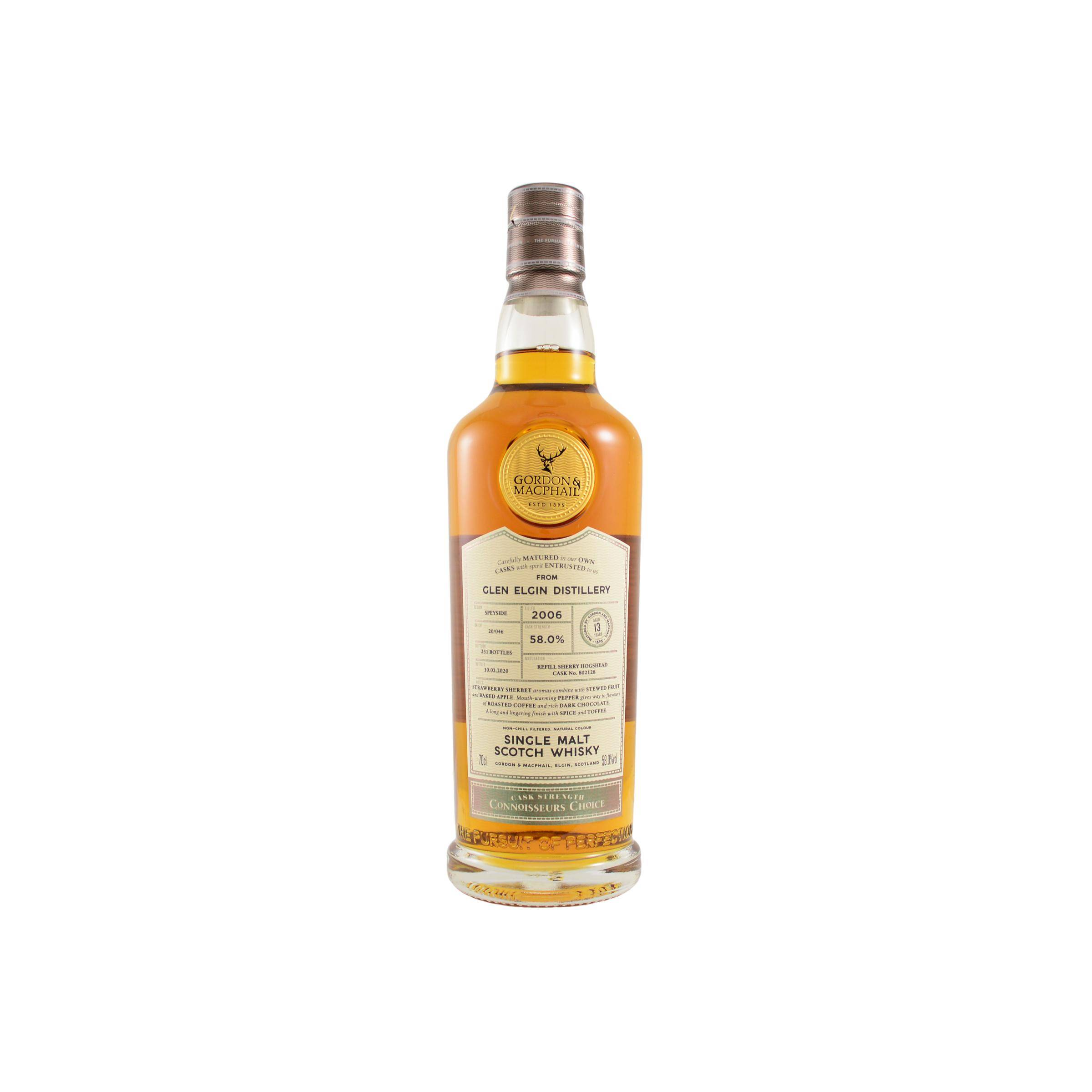 Glen Elgin Connoisseurs Choice - Cask Strength 2006 13 Years Single Malt Whisky