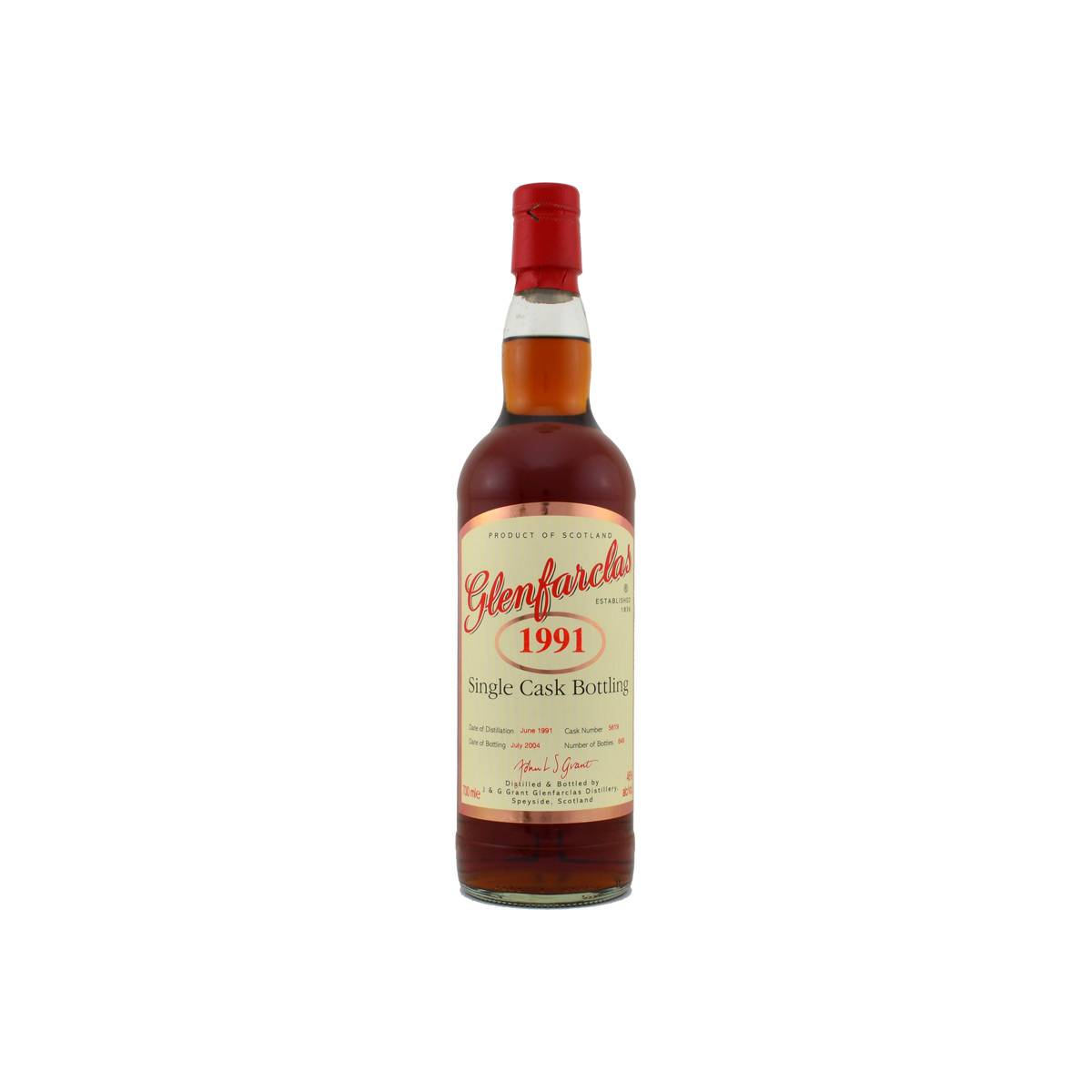 Glenfarclas Individual Cask Bottling 1991 13 Years Single Malt Whisky