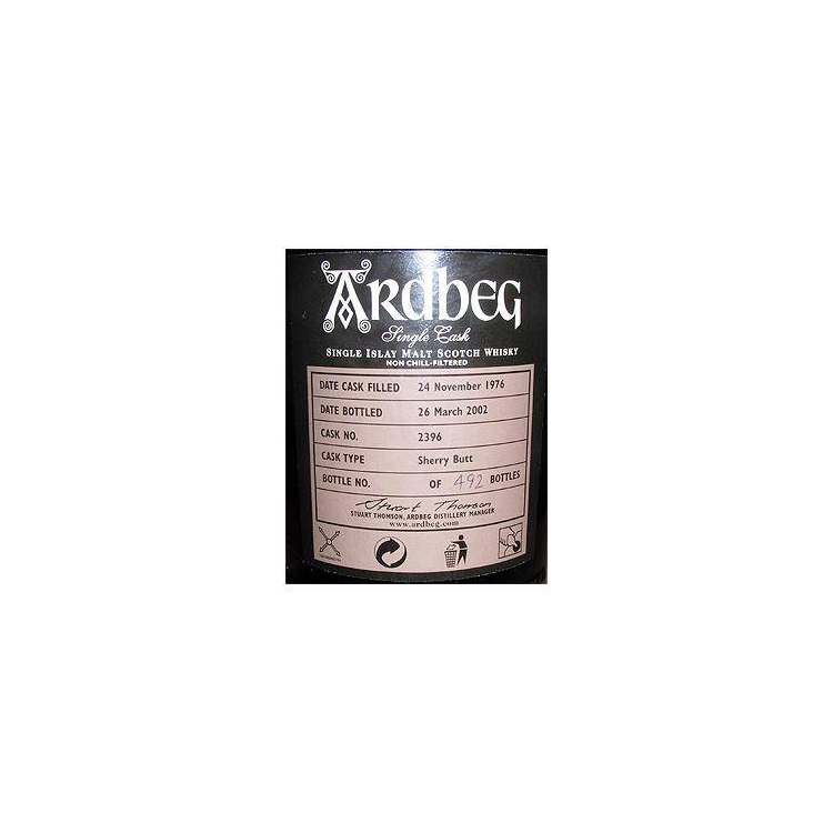 Ardbeg 1976 25 Years Single Malt Whisky 2