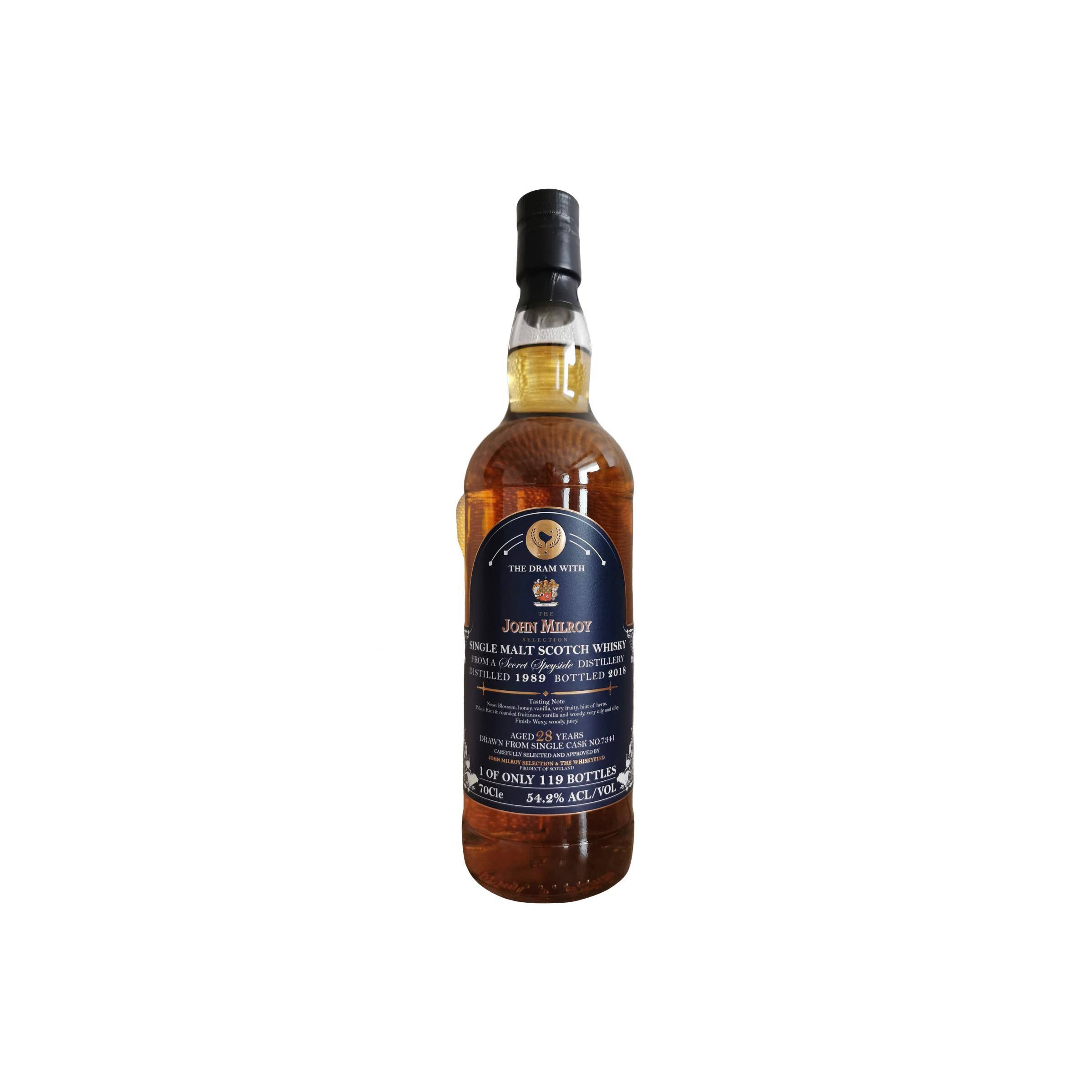 The Whiskyfind 1989 28 Years Single Malt Whisky