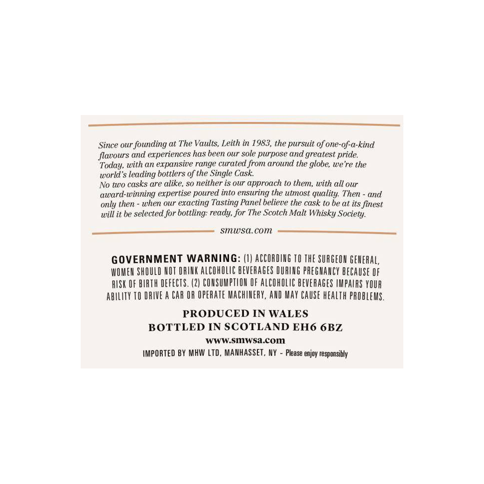 The Scotch Malt Whisky Society 2013 5 Years Single Malt Whisky 2
